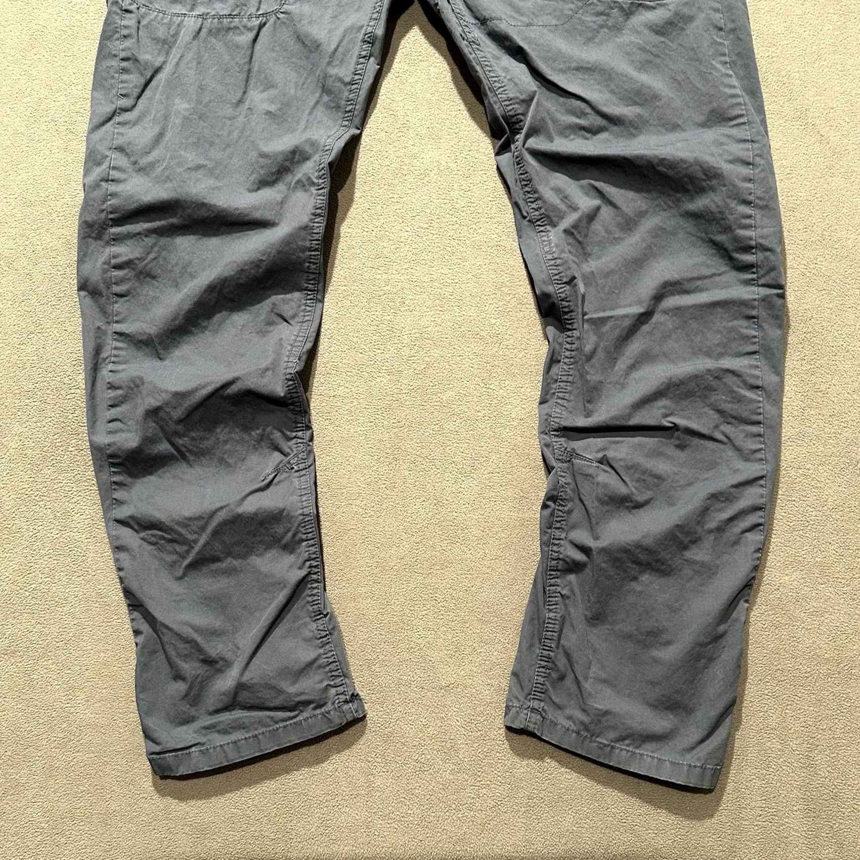 Vintage Crafted Pants Mens 38x30 Blue Tapered Utility Twisted Knee Cargo 3D Size US 38 / EU 54 - 5 Thumbnail