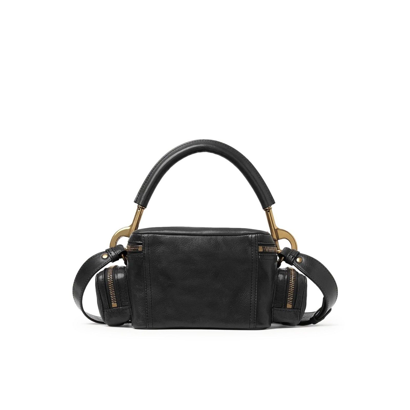 Chloe Chloe Small Camera Black Shiny Leather Shoulder Bag New & Au Size ONE SIZE - 3 Thumbnail