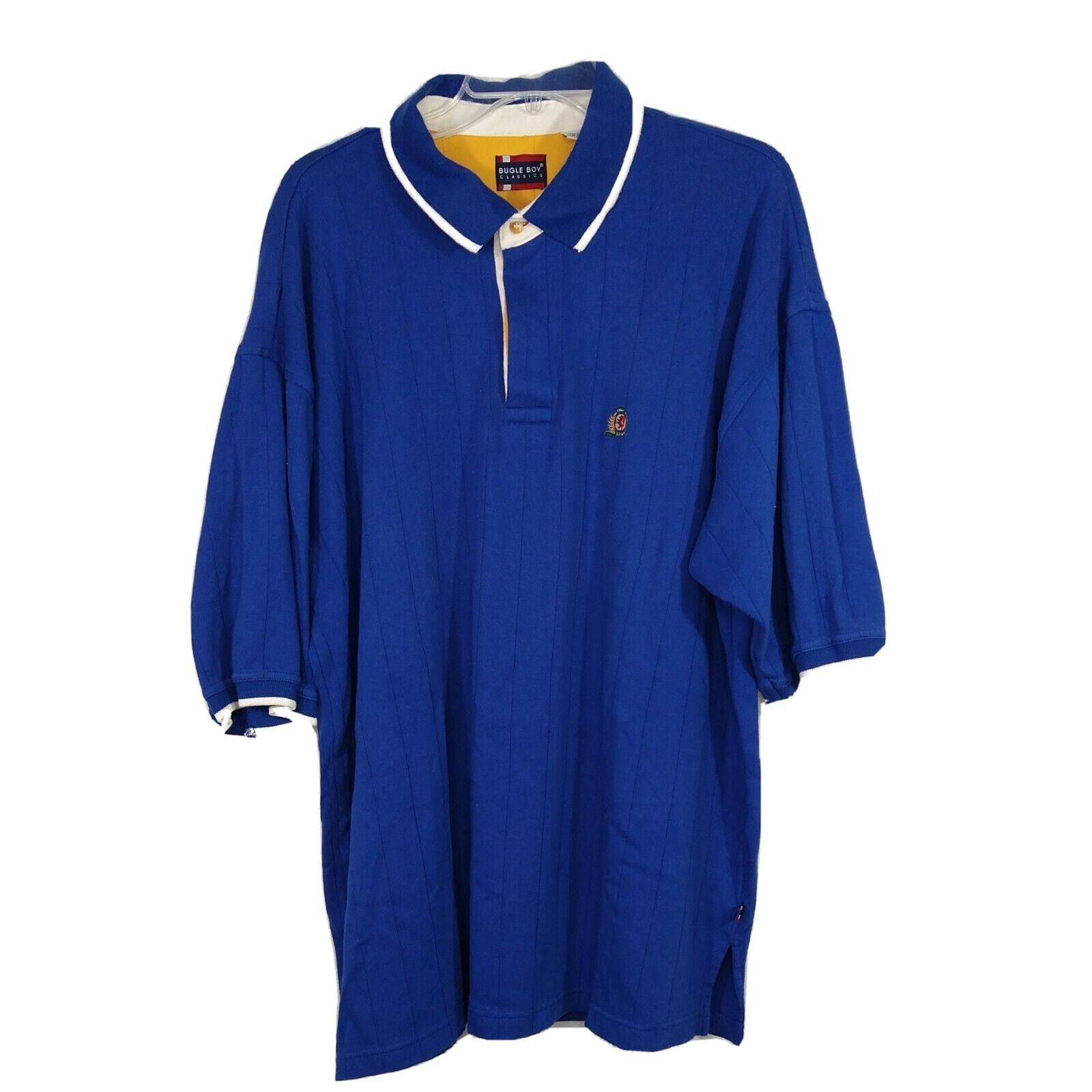 Bugle Boy Vintage 90s Bugle Boy Classics Polo Shirt Men Size XXL Blue Size US XXL / EU 58 / 5 - 1 Thumbnail