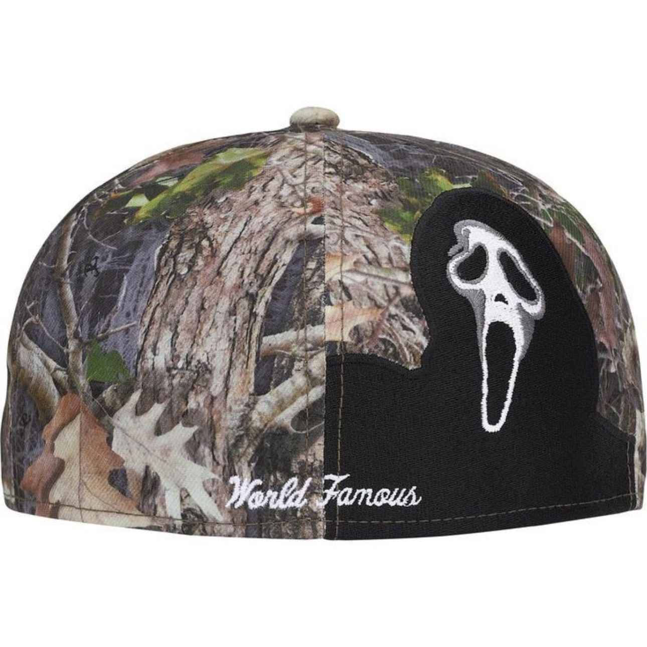 Supreme 7 1/2 GHOSTFACE BOX LOGO NEW ERA 59FIFTY HAT 7.5 - CAMO