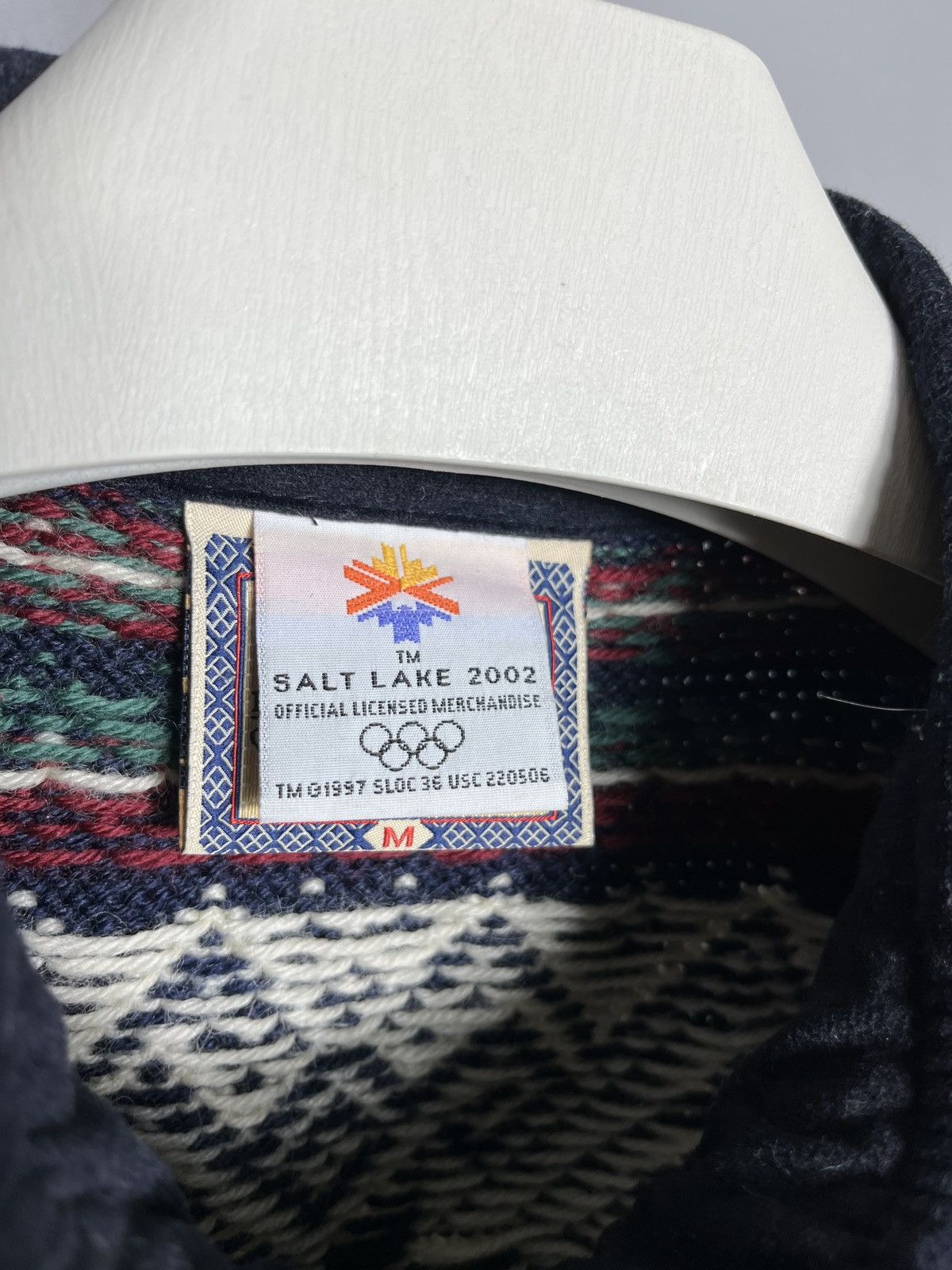 Dale Of Norway dale of norway salt lake 2002 olympic sweater wool full zip Size US M / EU 48-50 / 2 - 6 Thumbnail
