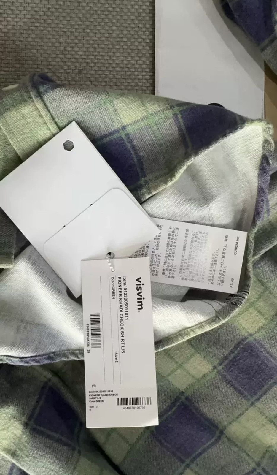 Visvim Visvim pioneer l/s khadi check Size US M / EU 48-50 / 2 - 8 Thumbnail