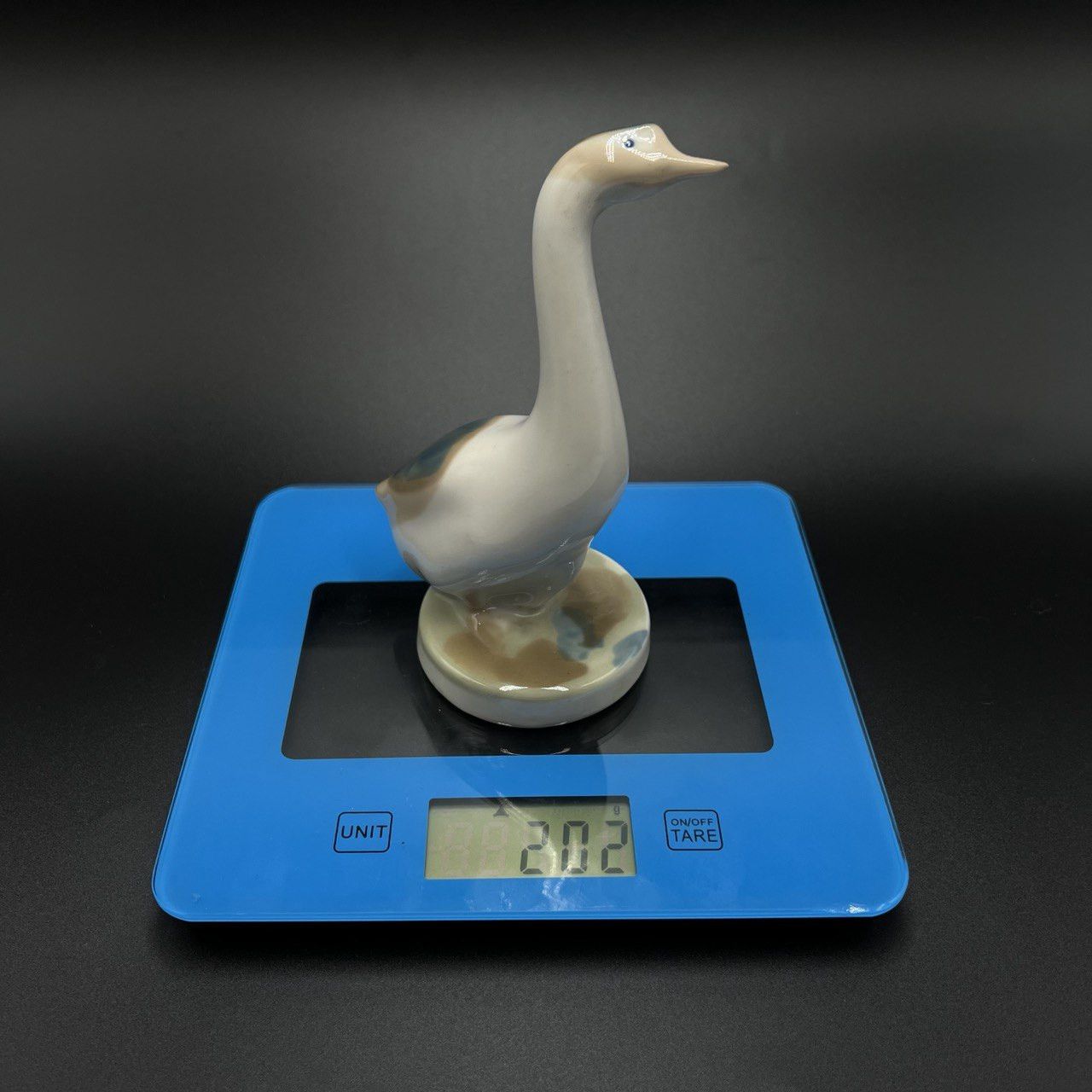 Vintage Vintage Porcelain Figure Statue Goose Marked Gorodnitsa Size ONE SIZE - 7 Thumbnail