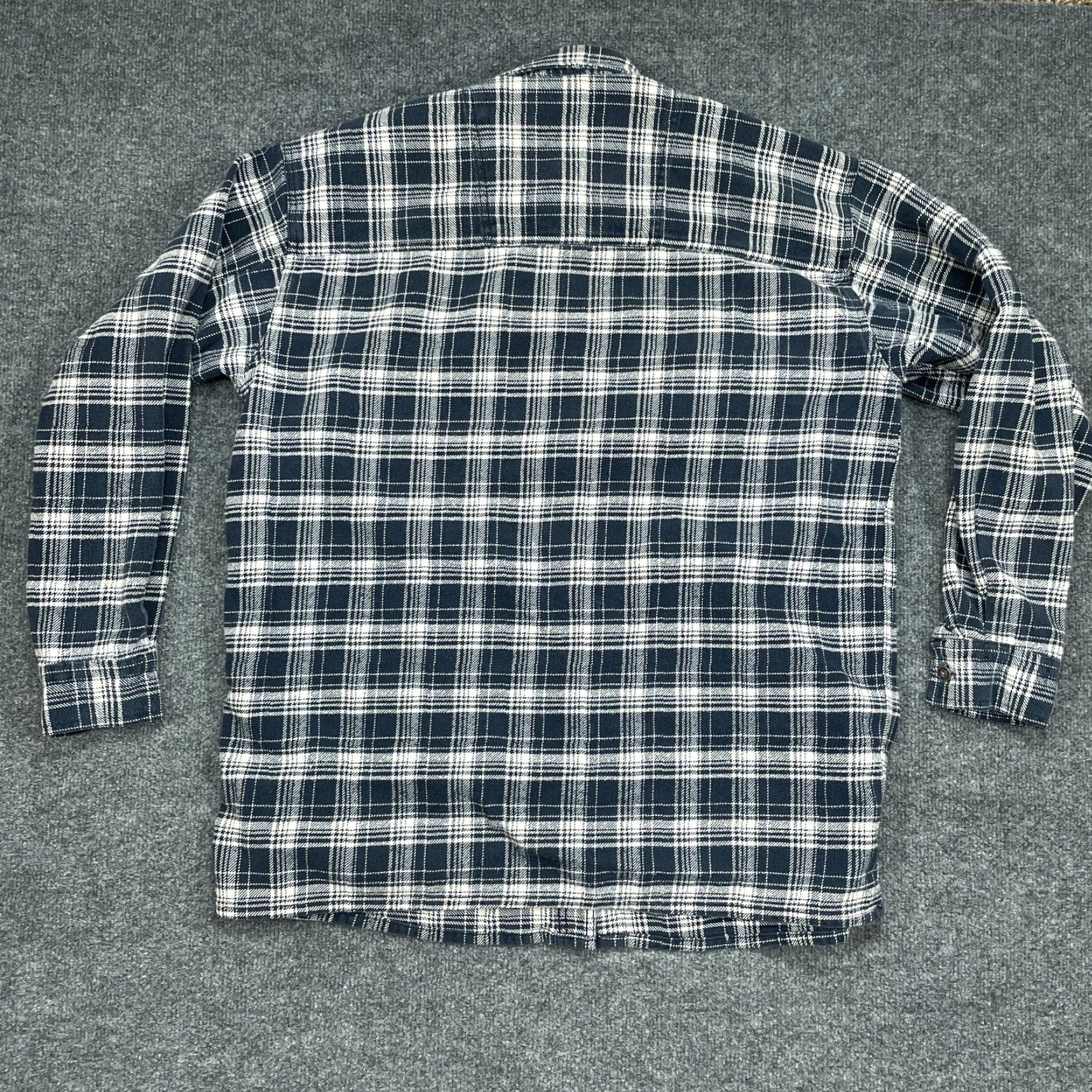 Levi's VINTAGE Levi's Shirt Mens L Blue Flannel Long Sleeve Heavyweight 90s Button-Up Size US L / EU 52-54 / 3 - 7 Thumbnail