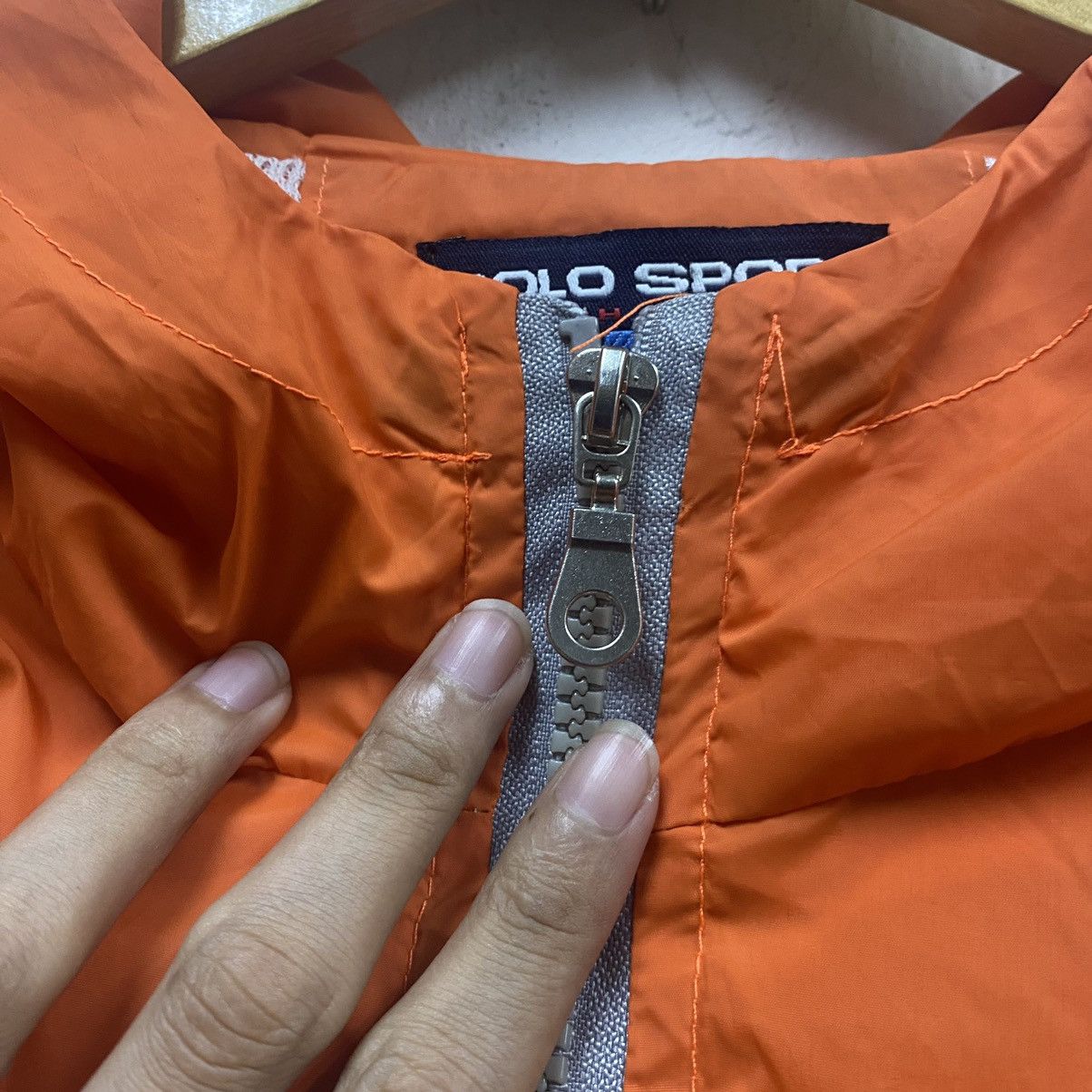 Polo Ralph Lauren × Ralph Lauren × Vintage 2000s Polo Sport Ralph Lauren Spell Out Colour block Jacket Size US M / EU 48-50 / 2 - 14 Thumbnail