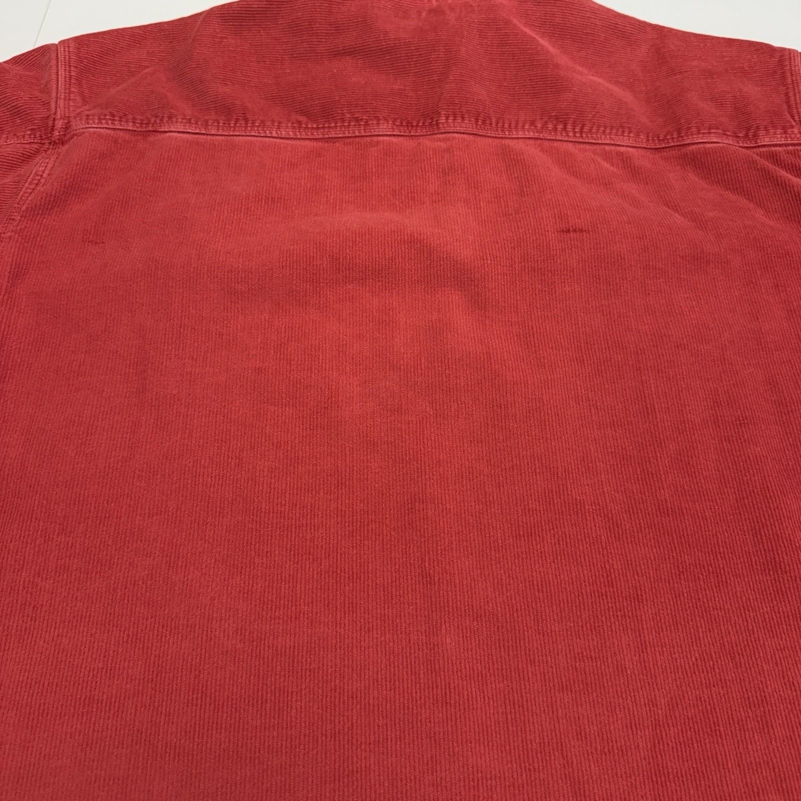 Structure × Vintage Vintage Structure Corduroy Anorak Jacket Adult Large Red Col Size US L / EU 52-54 / 3 - 10 Thumbnail