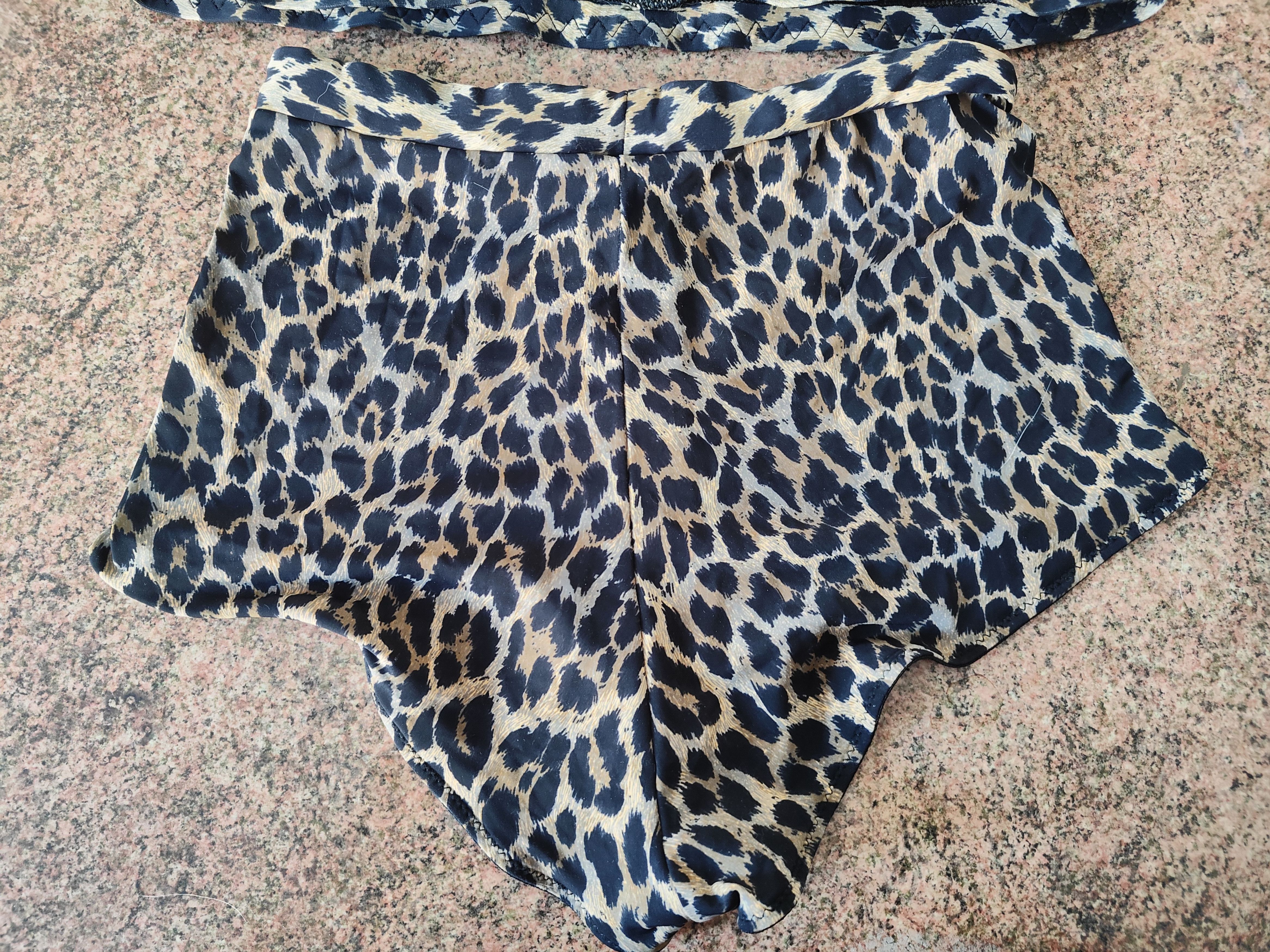 Dior Vintage Christian dior Tiger Leopard print swimsuit Size ONE SIZE - 8 Thumbnail
