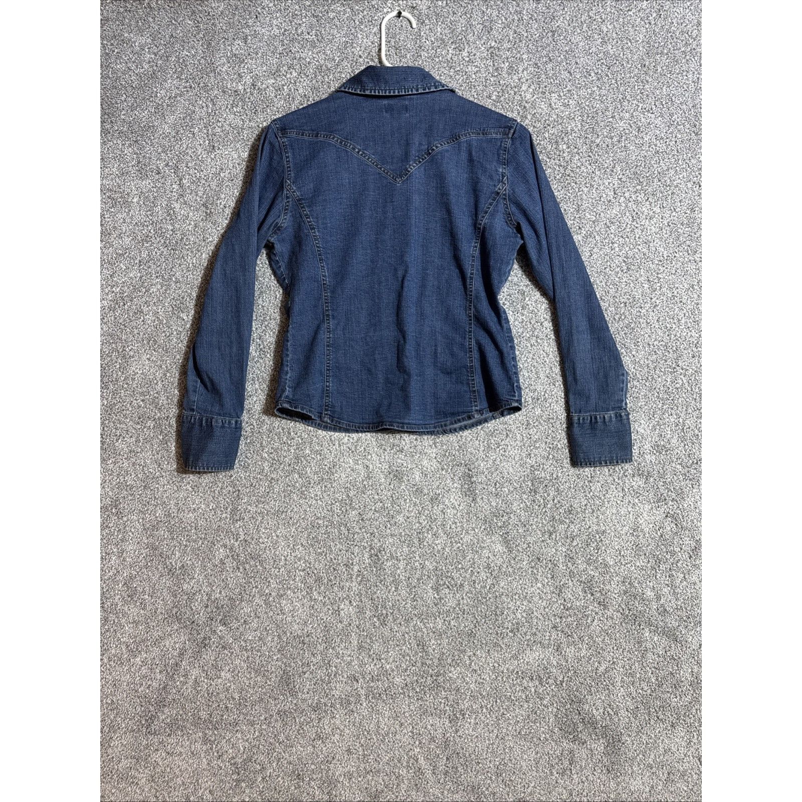 Levi's Levis Jean Jacket Womens Small Pearl Snap Paris Hilton Y2K Size S / US 4 / IT 40 - 6 Thumbnail