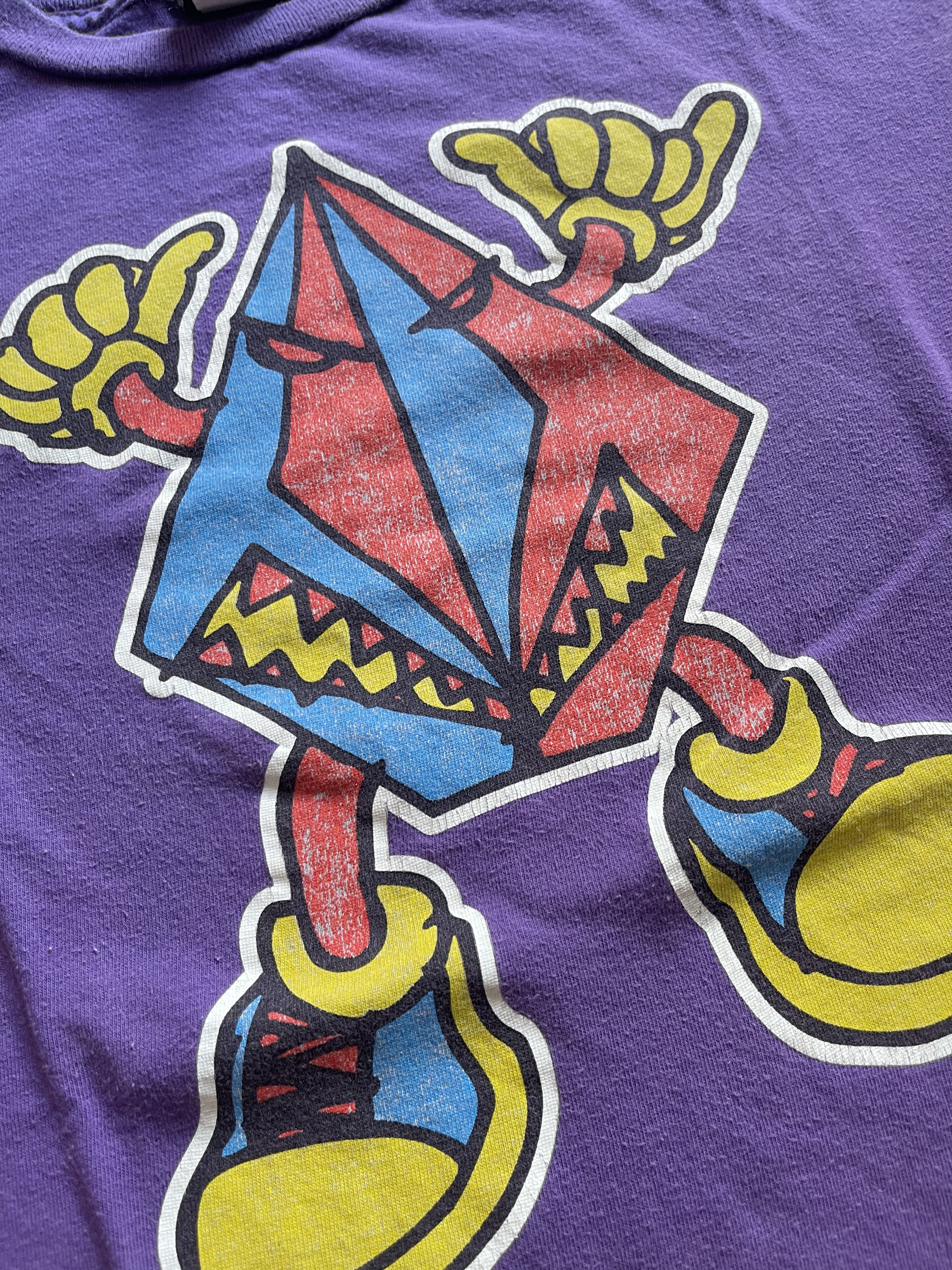 Volcom Vintage Volcom Stone Diamond Monster Graphic Tee Purple L Size US M / EU 48-50 / 2 - 4 Thumbnail