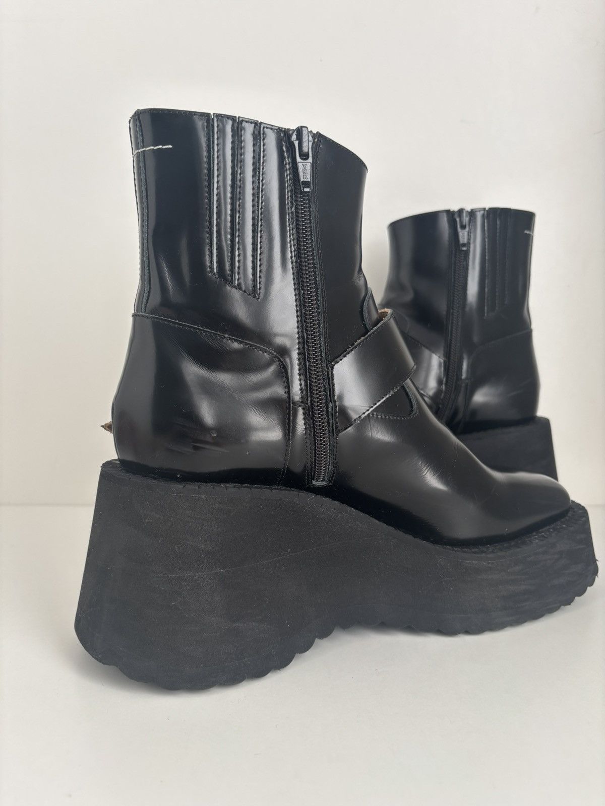 Maison Margiela Maison Margiela MM6 wedge boots Size US 8.5 / IT 38.5 - 7 Thumbnail