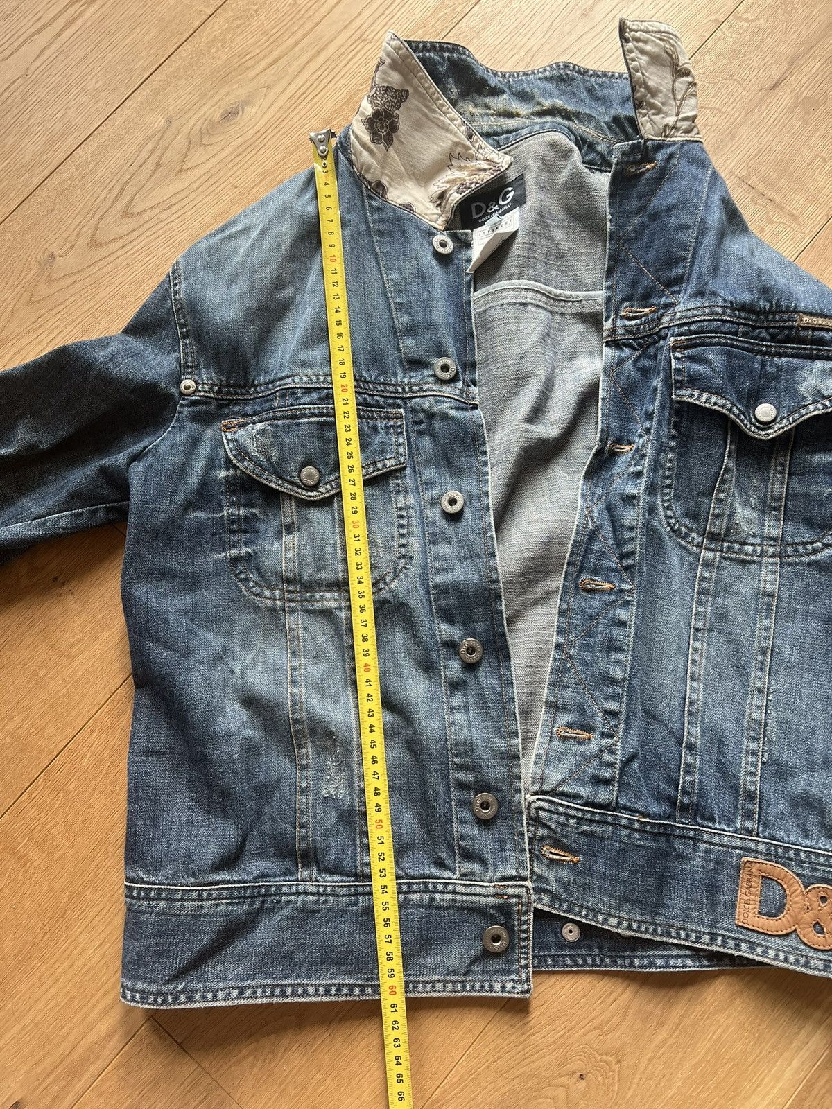 Dolce & Gabbana Vintage D&G Denim Jacket Rare Archive Dolce & Gabbana Y2K Size US L / EU 52-54 / 3 - 7 Thumbnail
