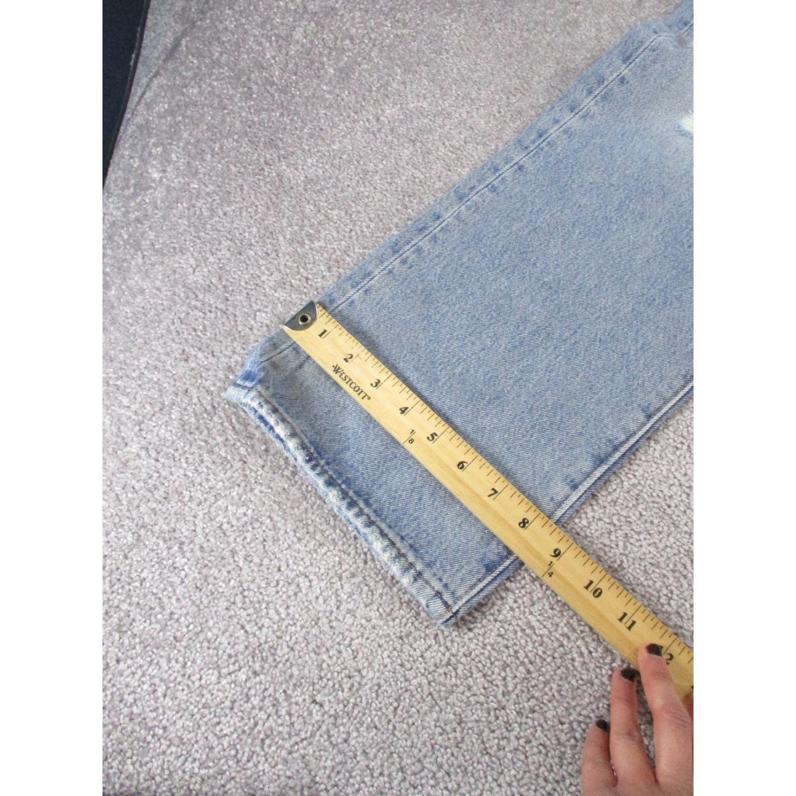 Levi's VINTAGE Levis 501 JeansMens 36 Light Wash Denim Distressed 150th Anniversary 36x31 NEW Size US 36 / EU 52 - 5 Thumbnail