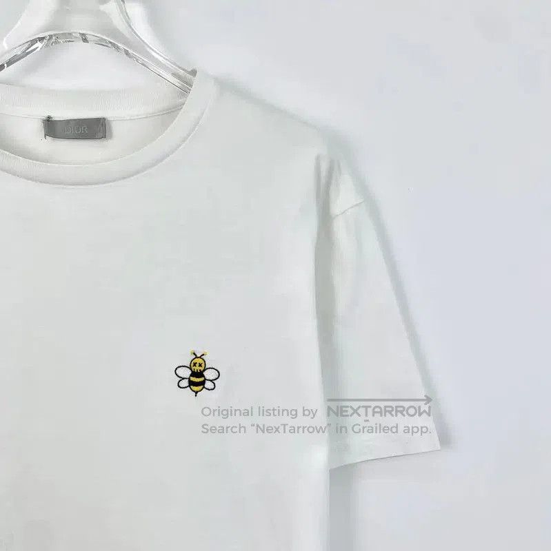 Dior Dior White Cotton Men's T-shirt . Size US XS / EU 42 / 0 - 3 Thumbnail