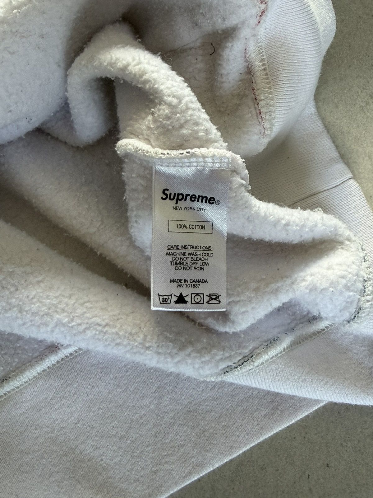 Hysteric Glamour × Supreme Supreme x Hysteric Glamour Text Color Hoodie Size US M / EU 48-50 / 2 - 11 Thumbnail