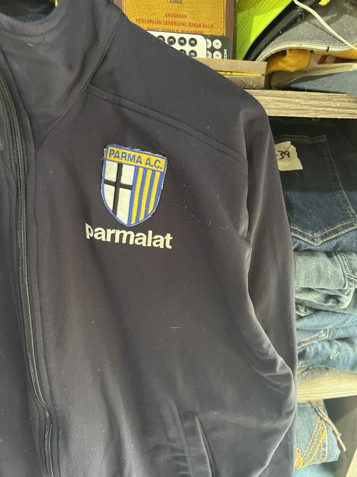 Champion 🔥Vintage Champion Parmalat Zipper Jacket Size US M / EU 48-50 / 2 - 5 Thumbnail