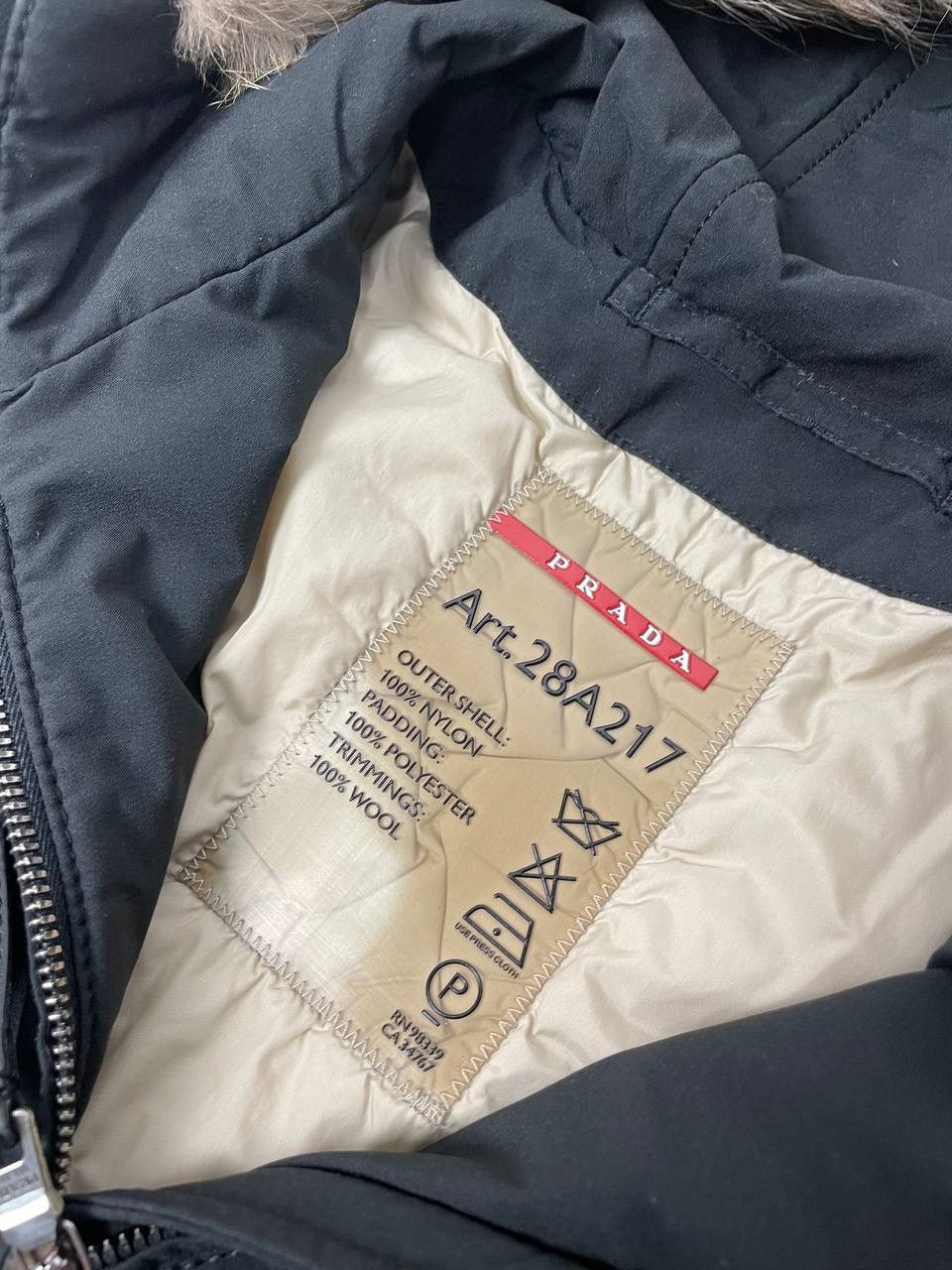 Prada Prada Gore Tex Hooded Nylon Jacket Black Women Size 42 Size M / US 6-8 / IT 42-44 - 9 Thumbnail