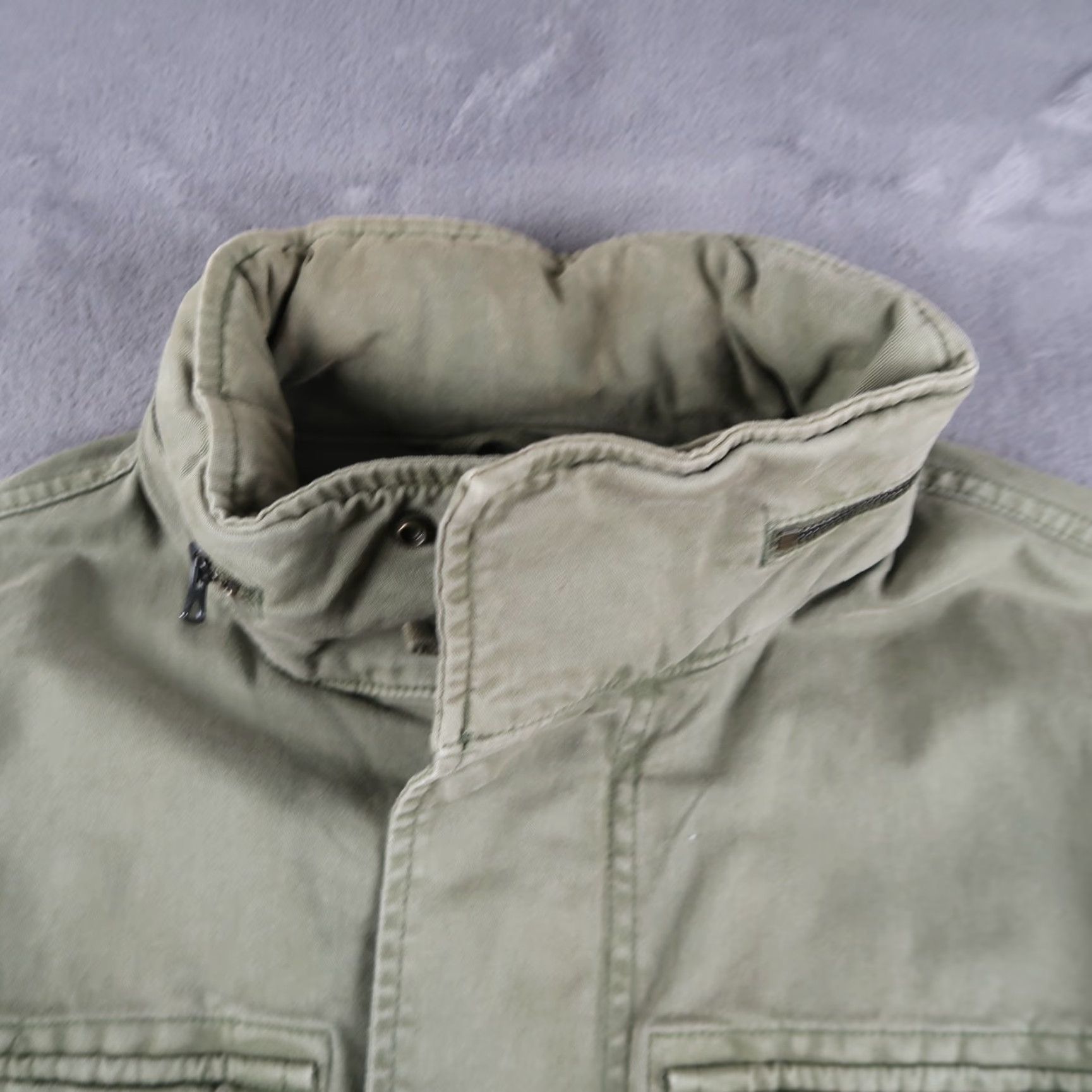 Old Navy VINTAGE Old Navy Field Jacket Women S Green Full Zip Military Army Chore Outdoor Size S / US 4 / IT 40 - 3 Thumbnail
