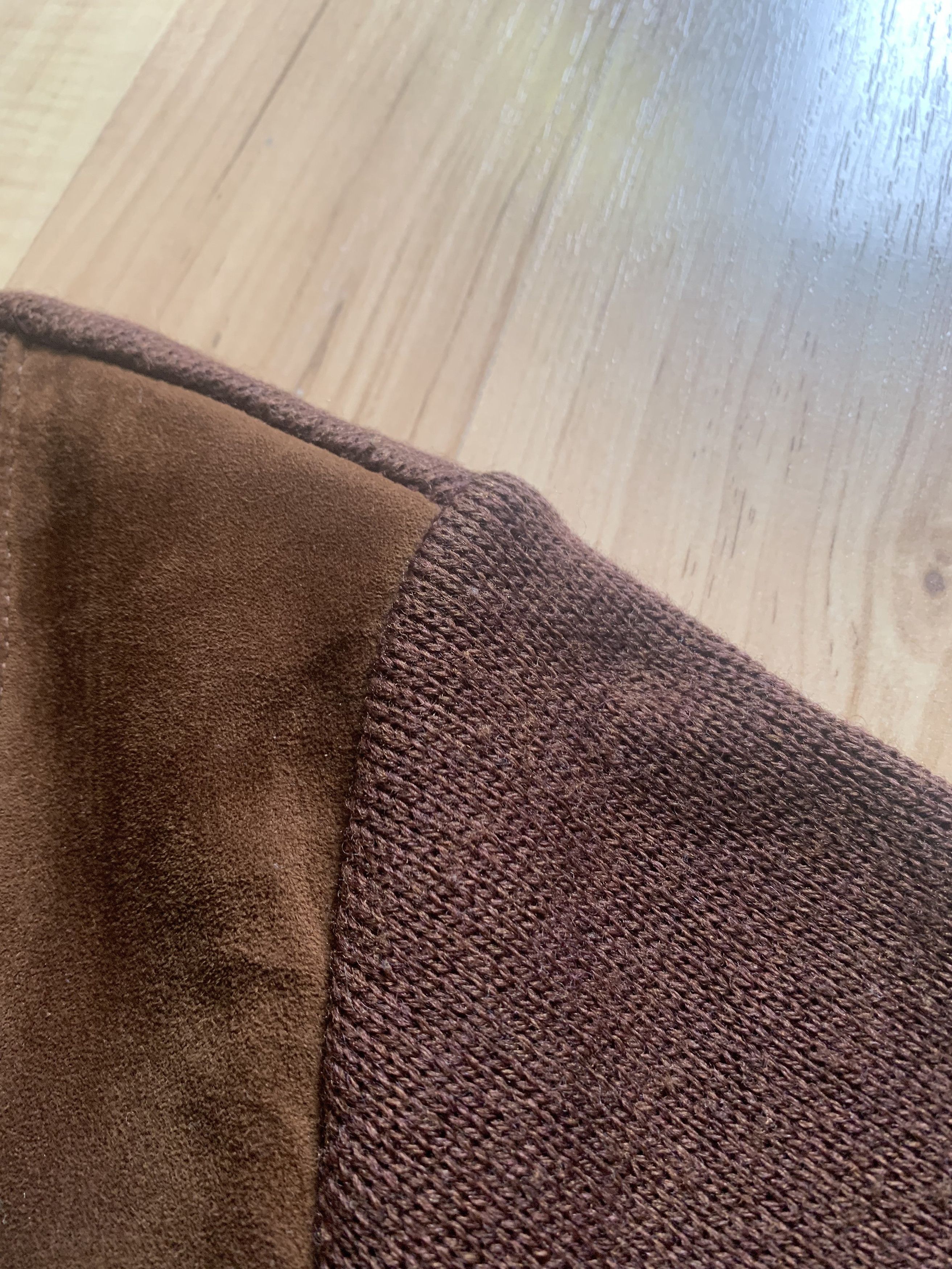 Vintage Wool Cardigan 70s Brown Vintage Size US S / EU 44-46 / 1 - 3 Thumbnail