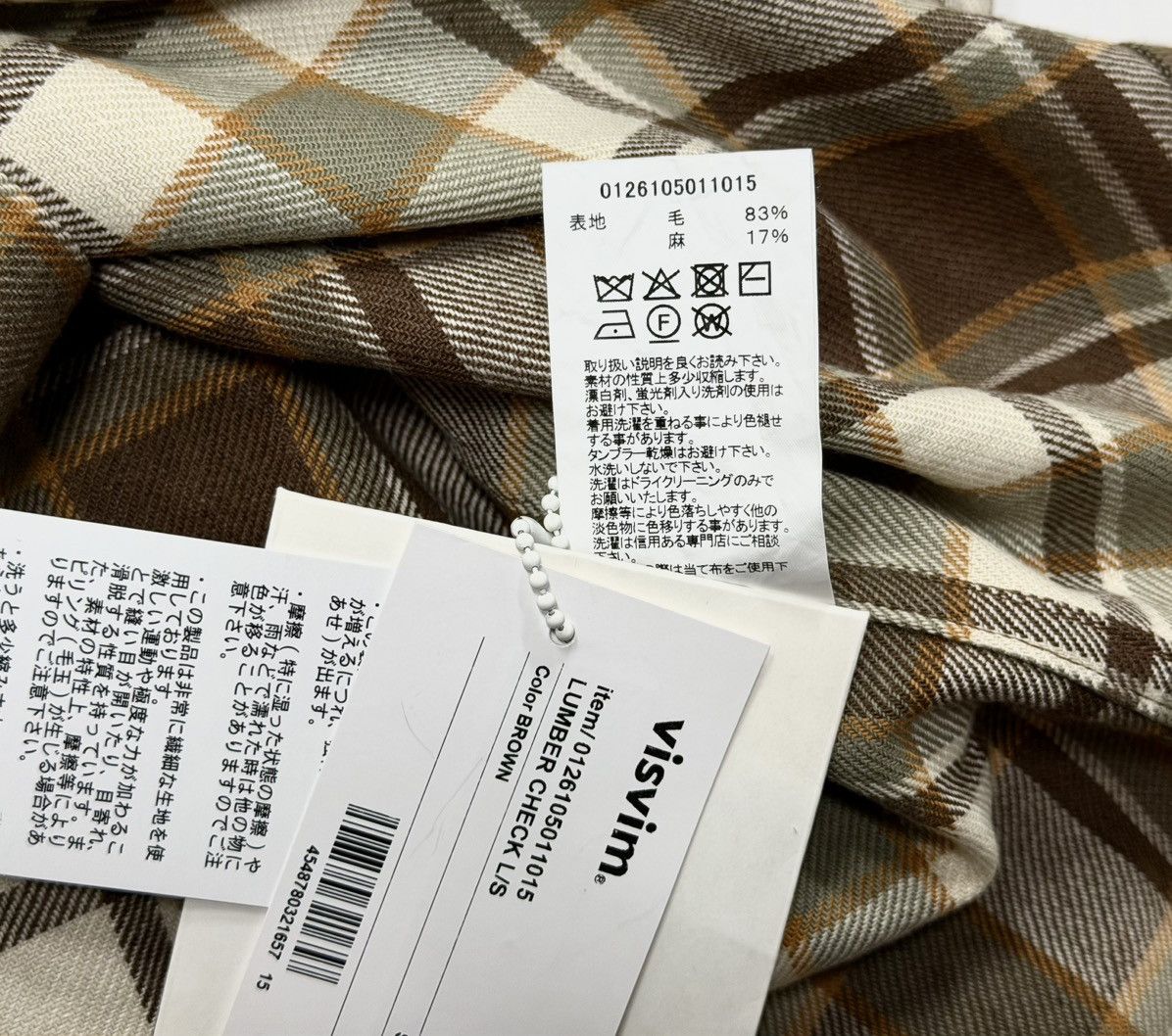 Visvim Visvim 26ss Lumber Check L/S Size US M / EU 48-50 / 2 - 12 Thumbnail