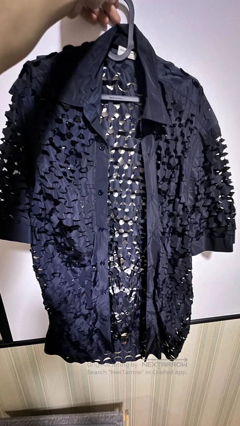 Dries Van Noten Dries Van Noten Laser Cut Shirt. Size US S / EU 44-46 / 1 - 3 Thumbnail