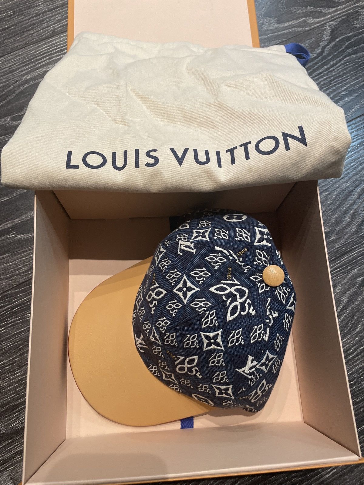 Louis Vuitton Since 1854 Hat, Red, M