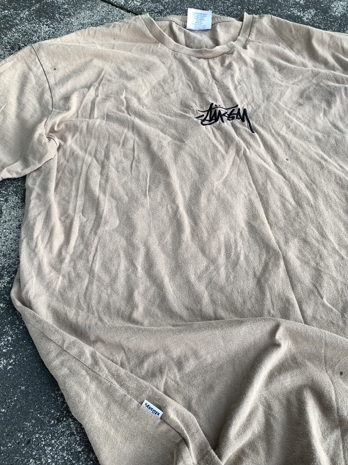 Other Vintage Stussy center logo t-shirt tee Size US M / EU 48-50 / 2 - 6 Thumbnail