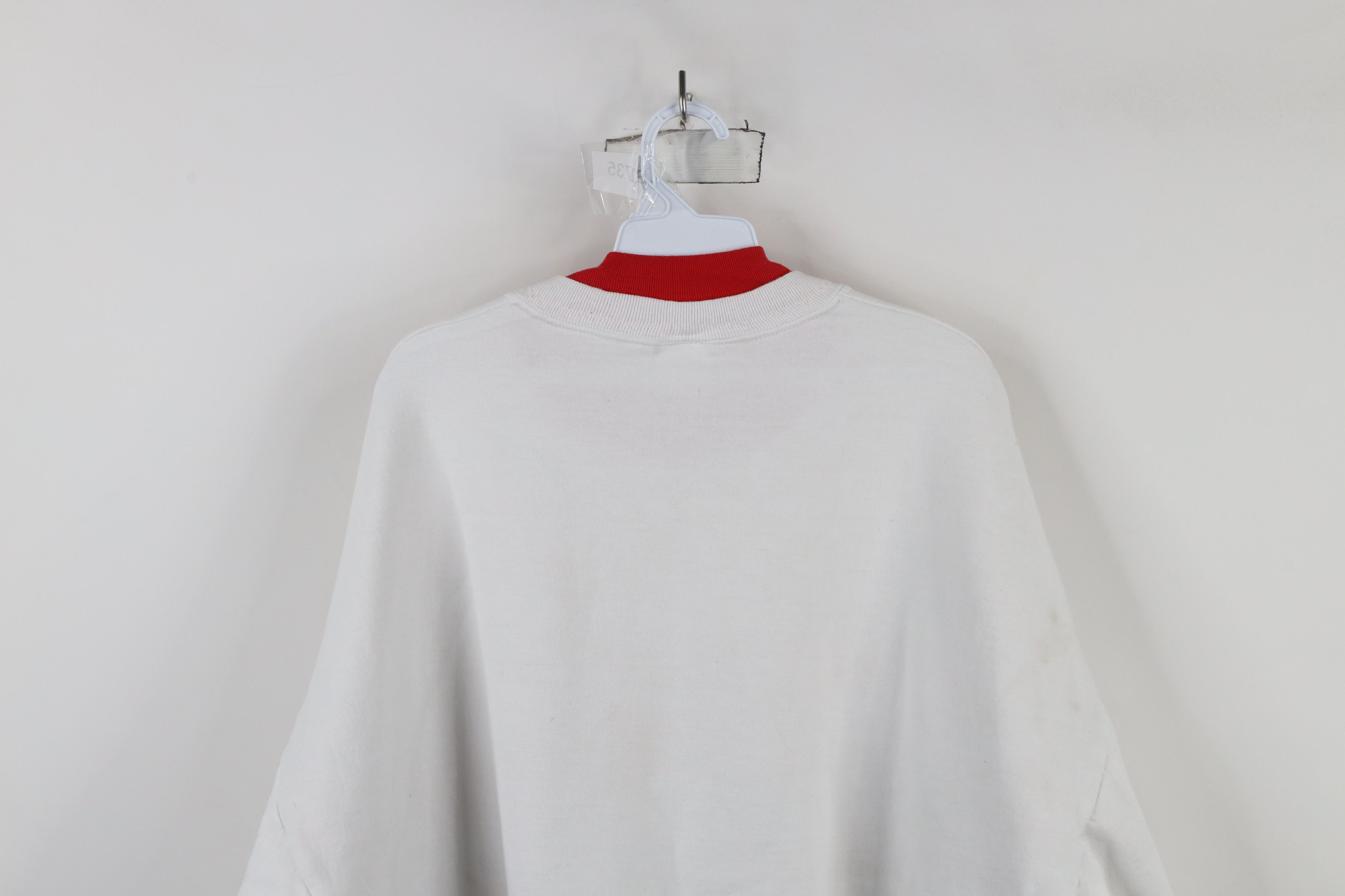 Vintage Vintage 90s Streetwear Nature Ladybug Sweatshirt White Size XXL / US 16-18 / IT 52-54 - 15 Thumbnail