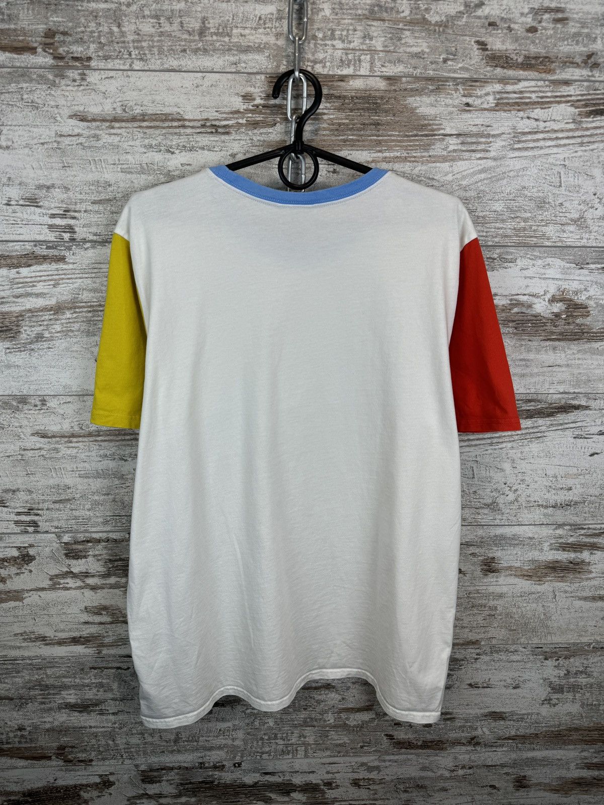 Nike Mens Vintage Nike centre swoosh T-shirt y2k drill tee Size US L / EU 52-54 / 3 - 8 Thumbnail