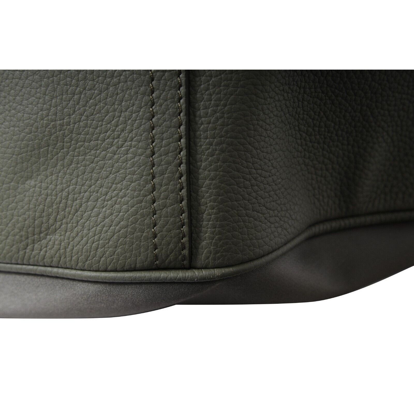 Dior × Sacai Saddle Messenger Bag Olive Green Navy Blue Leather Size ONE SIZE - 17 Thumbnail