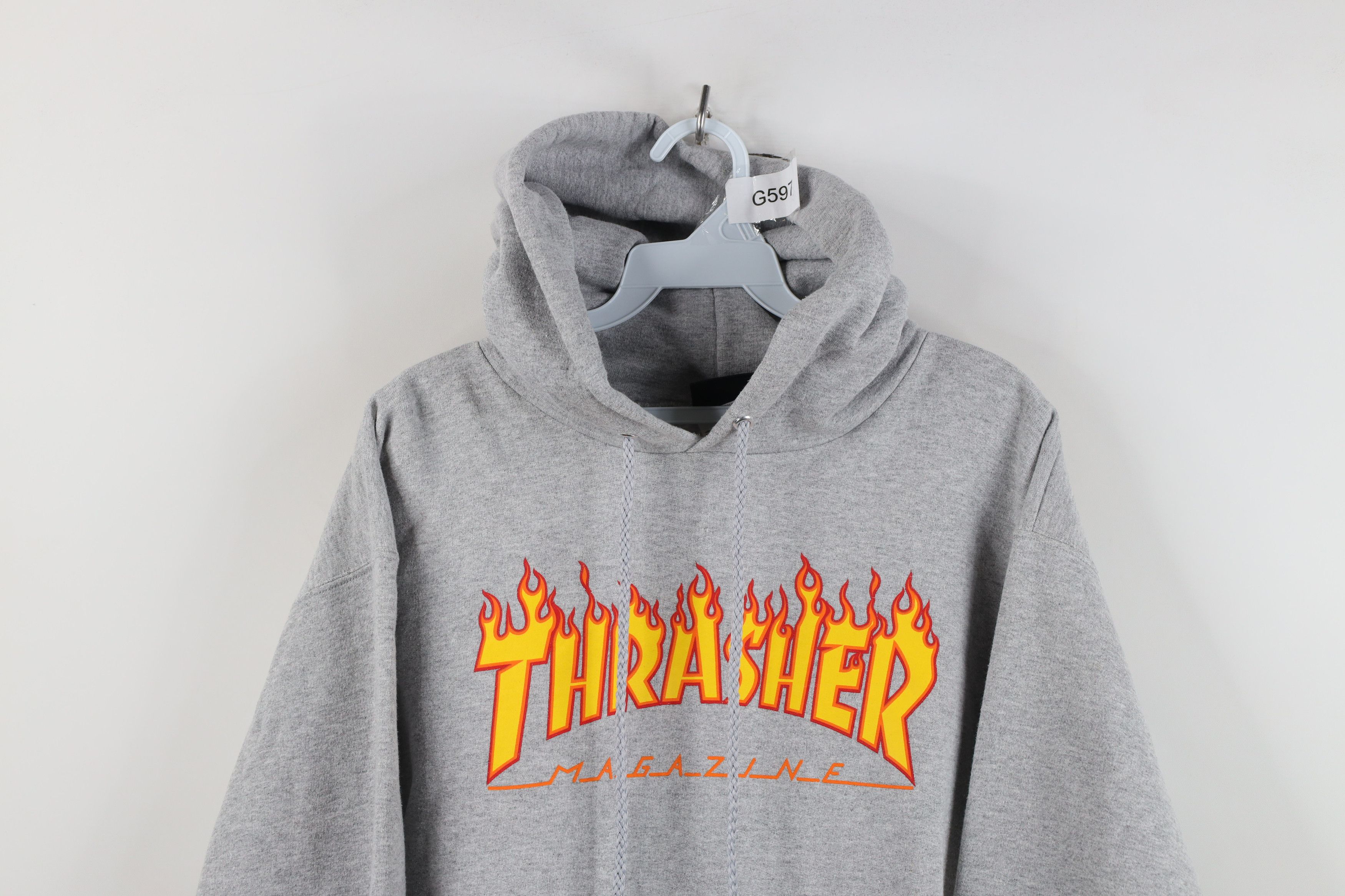 Thrasher Vintage Y2K Thrasher Magazine Skateboard Fire Flames Hoodie Size US S / EU 44-46 / 1 - 2 Thumbnail