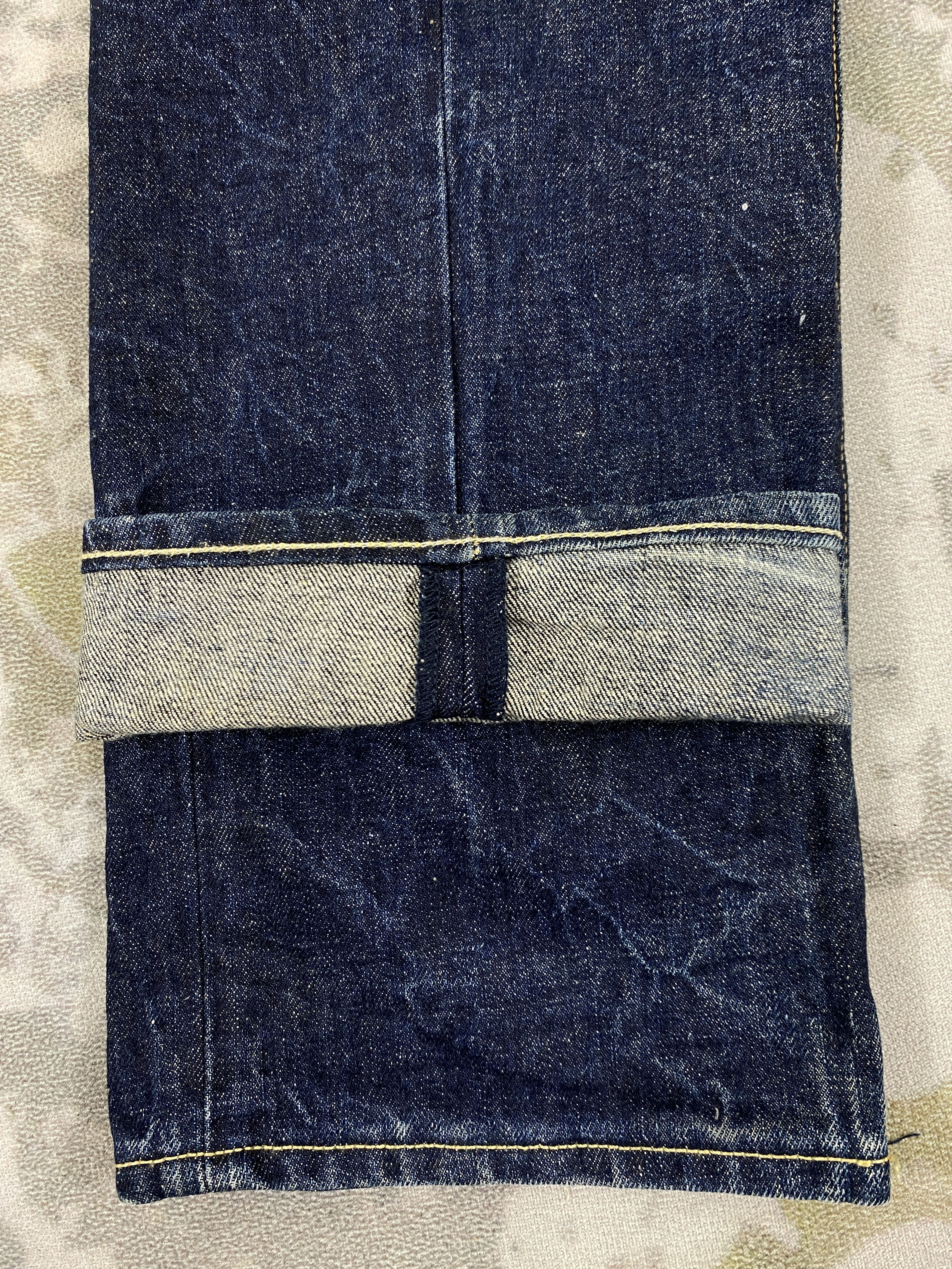 Japanese Brand Dark Blue Gap 1969 Jeans 32x29.5 Denim- JN3912 Size US 32 / EU 48 - 11 Thumbnail