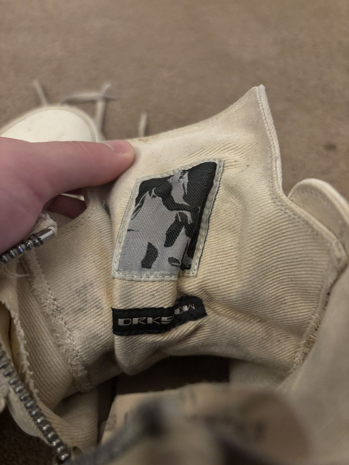 Rick Owens Rick Owen Thrashed Ramones Size US 11 / EU 44 - 6 Thumbnail