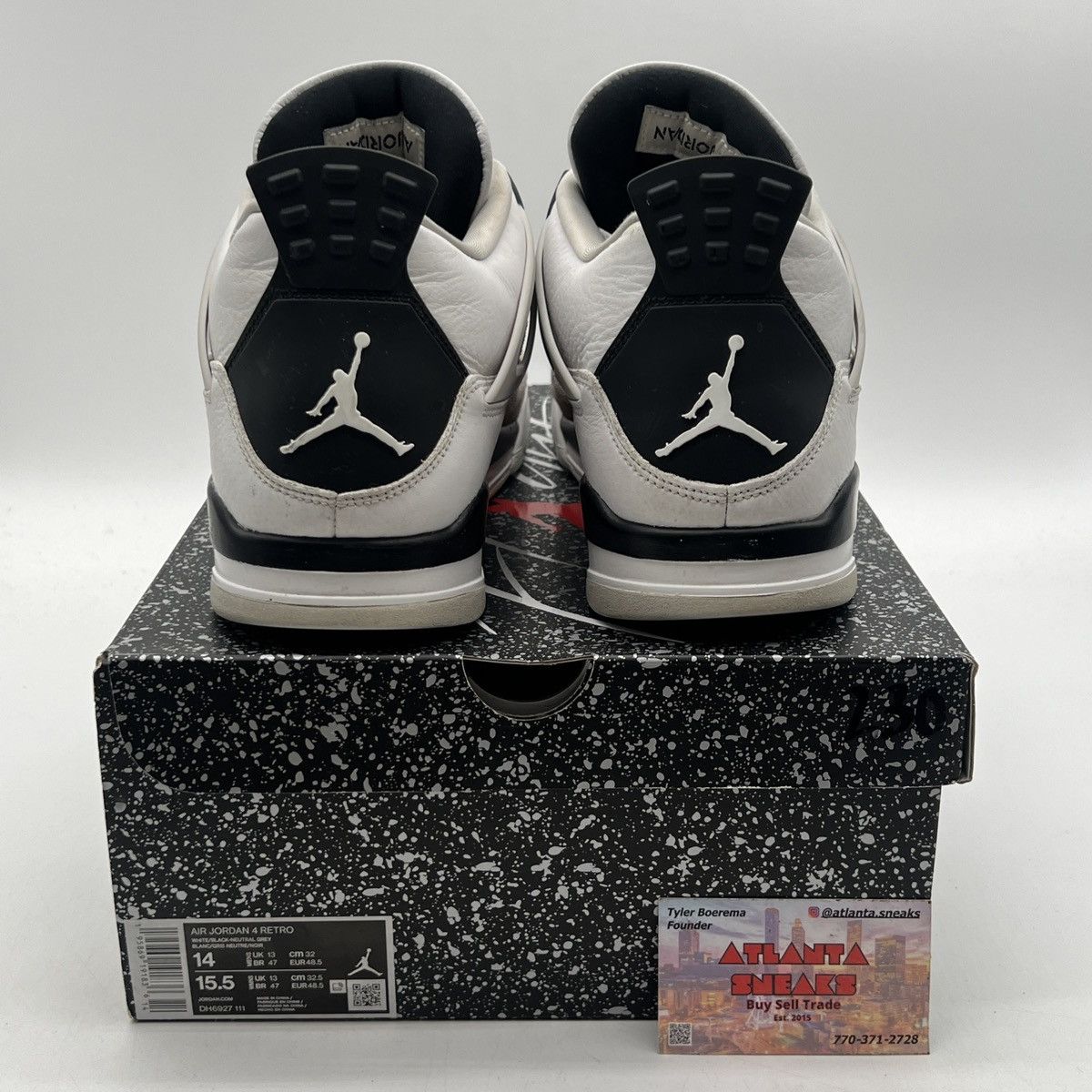 Jordan Brand Air Jordan 4 military black Size US 14 / EU 47 - 3 Thumbnail
