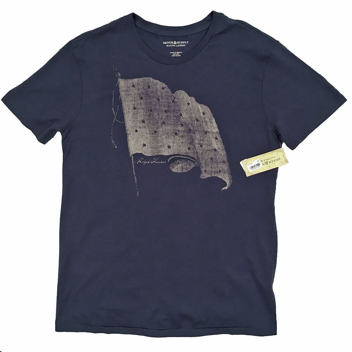 Denim & Supply Ralph Lauren NEW Vintage Ralph Lauren Denim & Supply T Shirt! USA Flag Size US L / EU 52-54 / 3 - 1 Preview