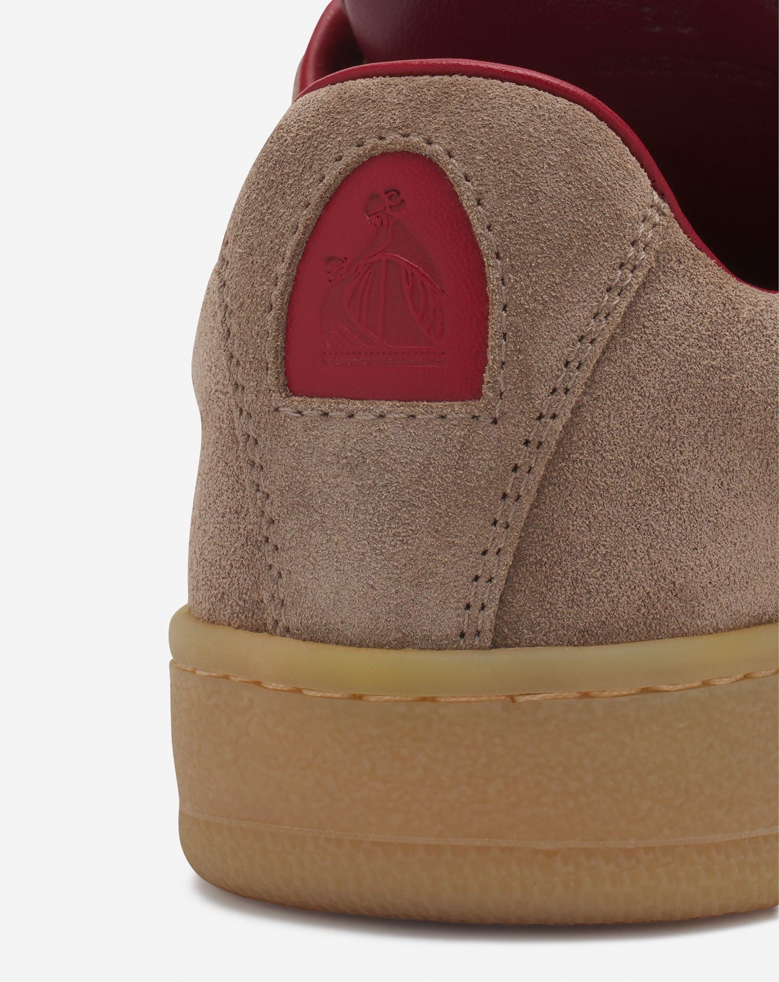Lanvin o1mle0825 Leather Curb Sneakers in Brown Size US 6 / EU 39 - 6 Thumbnail