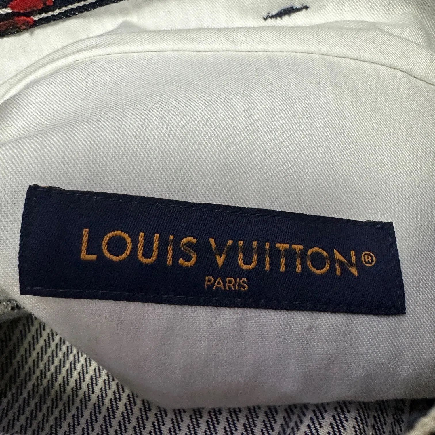 Louis Vuitton LV x NIGO Checkerboard Cargo Jeans. Size US 34 / EU 50 - 4 Thumbnail