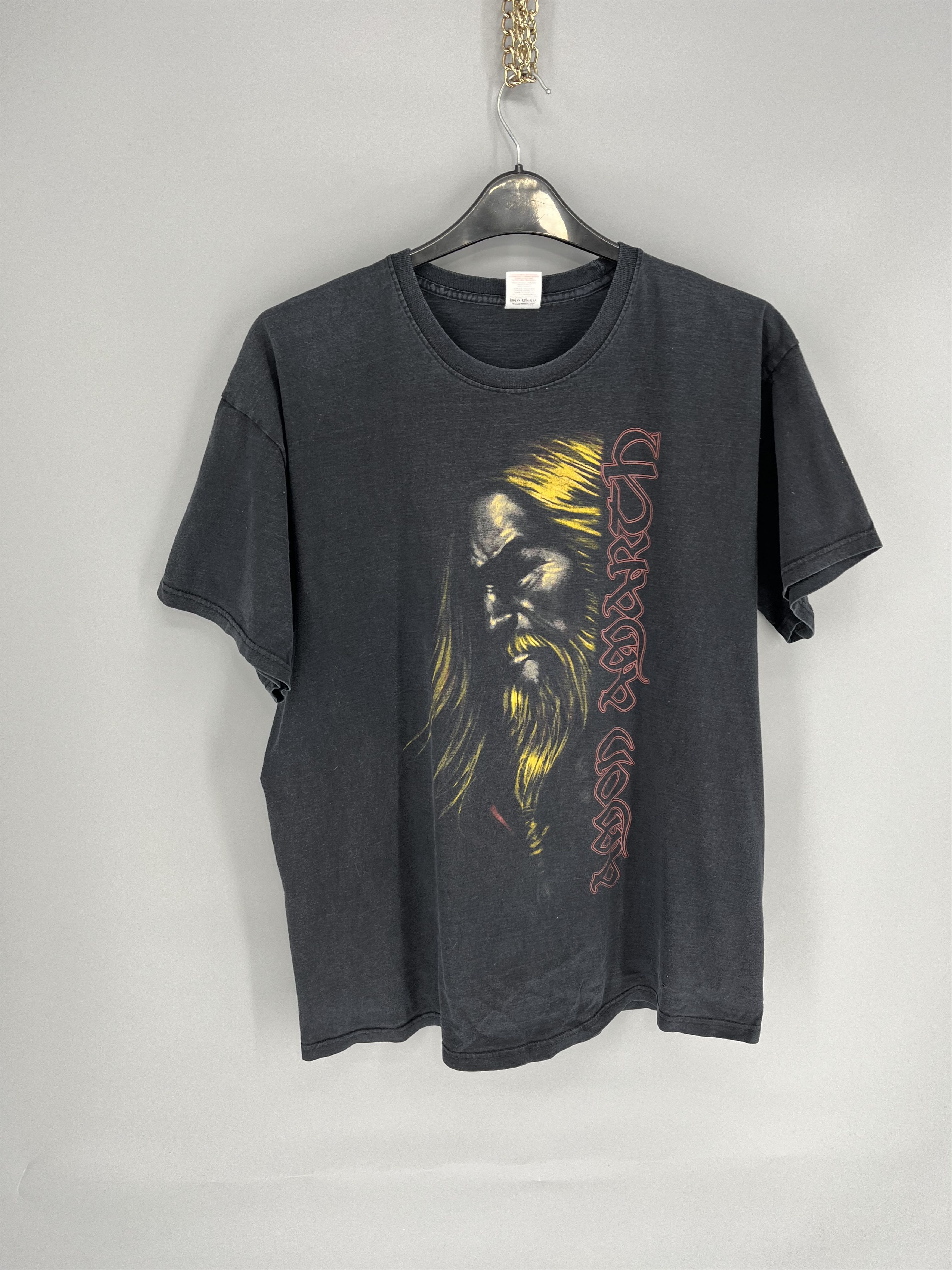 Band Tees Vintage Amon Amarth Tee Thrashed Washed Distressed 90s Size US XL / EU 56 / 4 - 3 Thumbnail