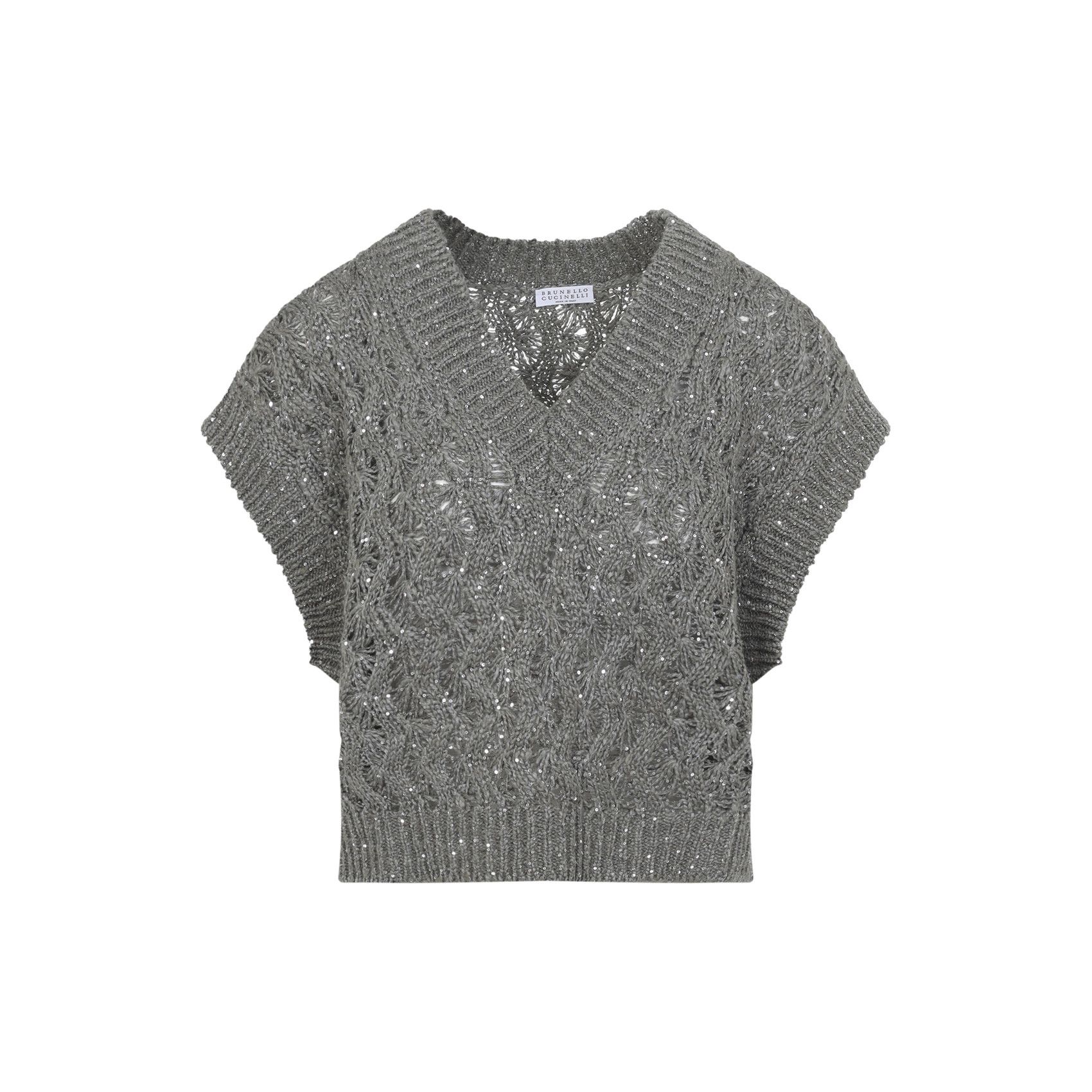 Brunello Cucinelli Brunello Cucinelli V-Neckline Sweater Size XS / US 0-2 / IT 36-38 - 1 Thumbnail