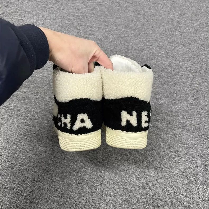 Chanel Chanel HighTop Teddy Bear Sneakers -2505 Size US 8 / IT 38 - 4 Thumbnail
