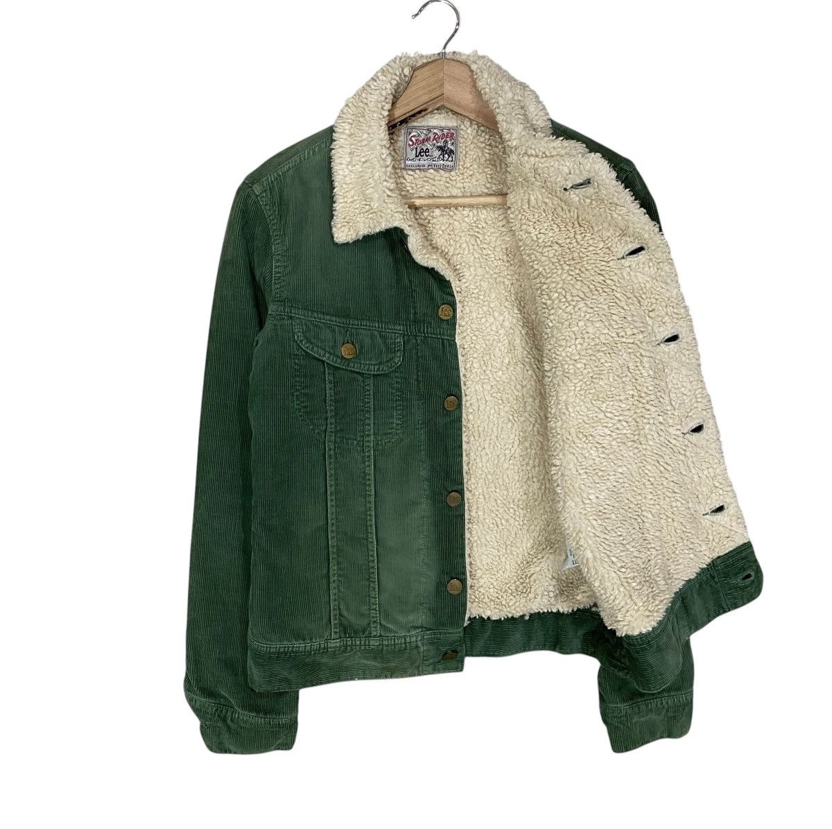 Lee × Vintage 🔥VINTAGE LEE STORM RIDER SHEARLING TRUCKER JACKET Size US S / EU 44-46 / 1 - 6 Thumbnail