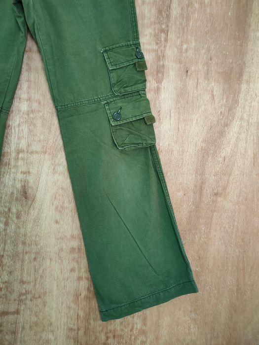 Japanese Brand Crux Green seditionaries multipocket cargo pants #194 DLAL Size 27" / US 4 / IT 40 - 5 Thumbnail