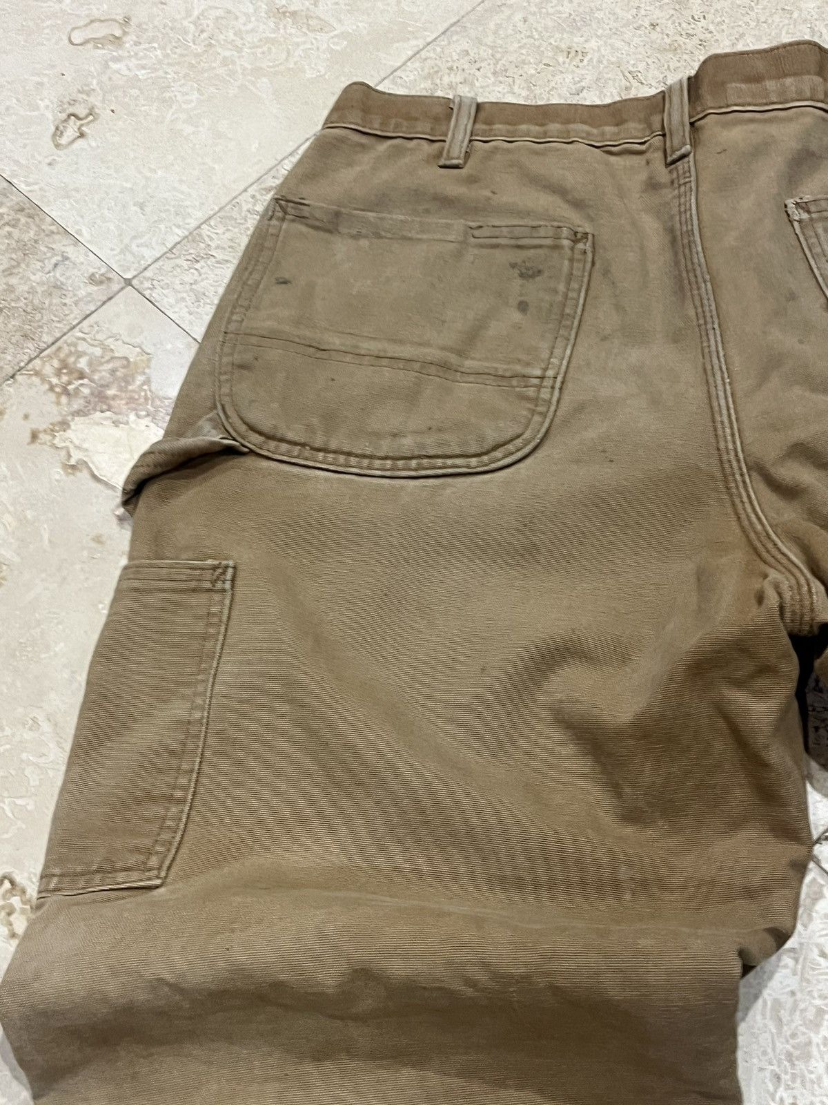 Carhartt Vintage Carhartt B111-BRN Insulated Work Painters Pants Size US 34 / EU 50 - 9 Thumbnail