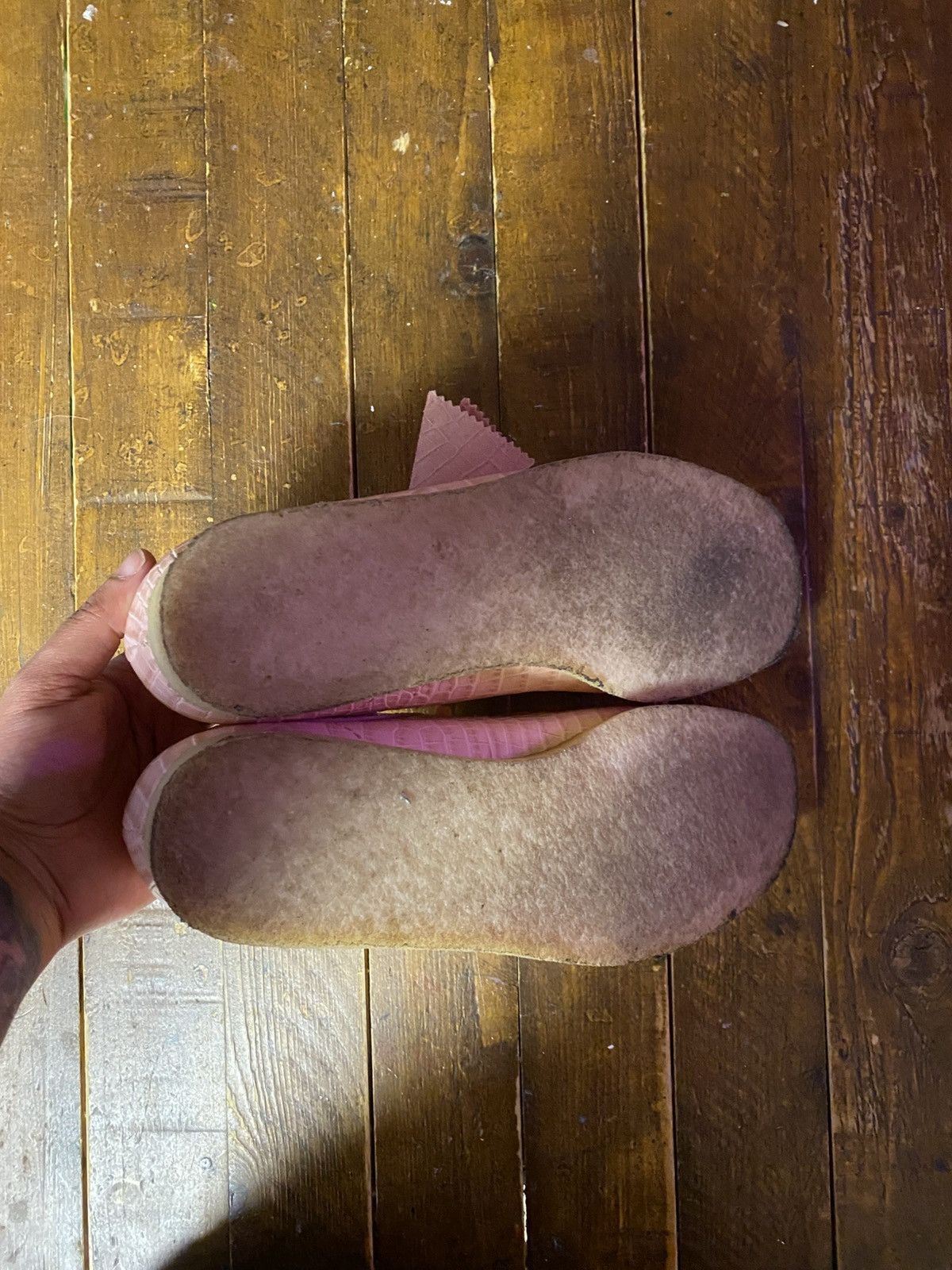 Clarks Clarks x Packer Shoes Wallabee “Light Pink Croc” Size US 8.5 / EU 41-42 - 5 Thumbnail