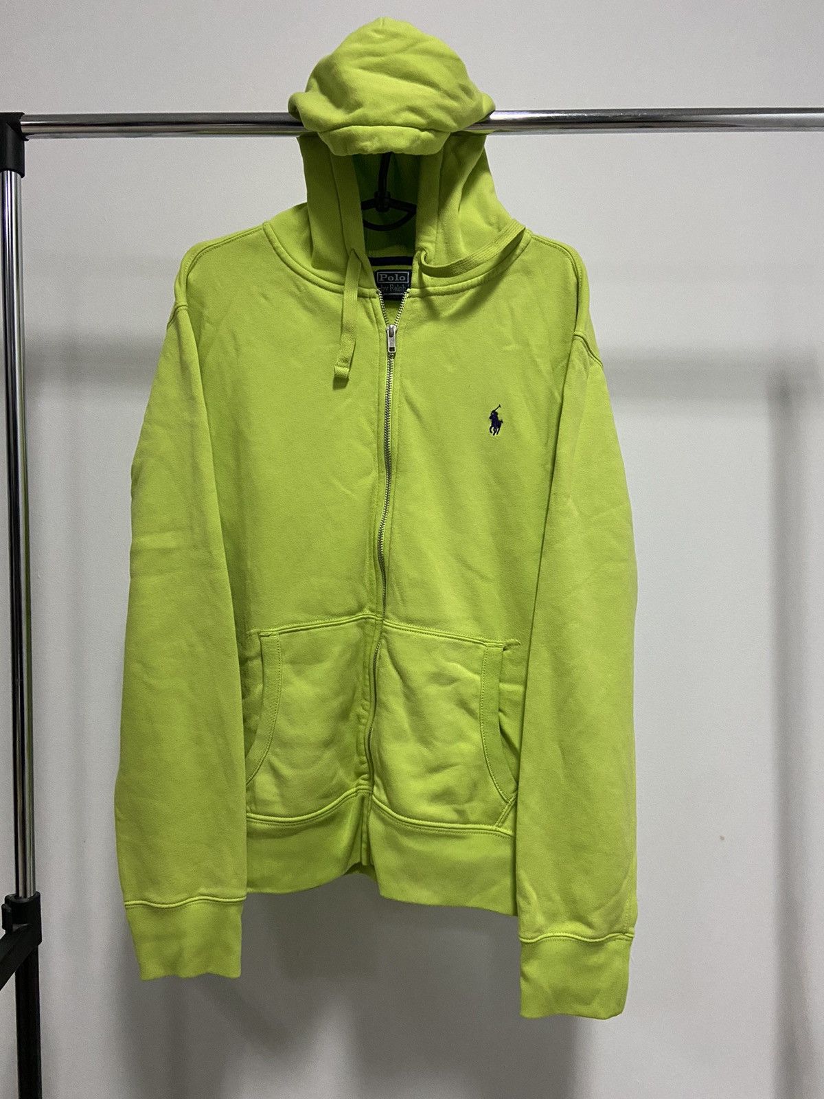 Polo Ralph Lauren × Vintage Polo Ralph Lauren Zip Hoodie Small Logo Vintage Y2K Size US L / EU 52-54 / 3 - 1 Thumbnail