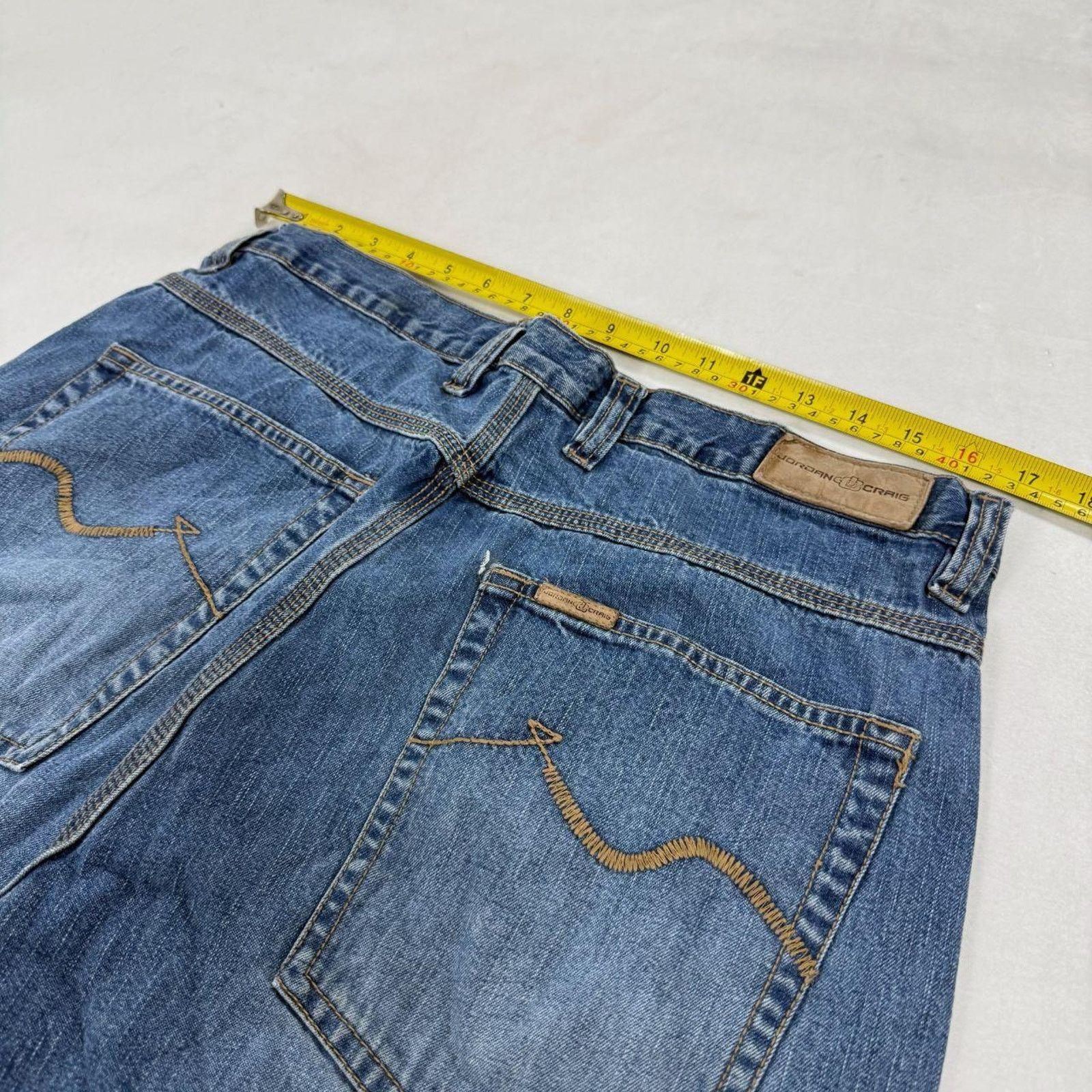 Diesel × Japanese Brand × Vintage Vintage y2k archive faded stonewash baggy cyber rare jeans Size US 34 / EU 50 - 5 Thumbnail