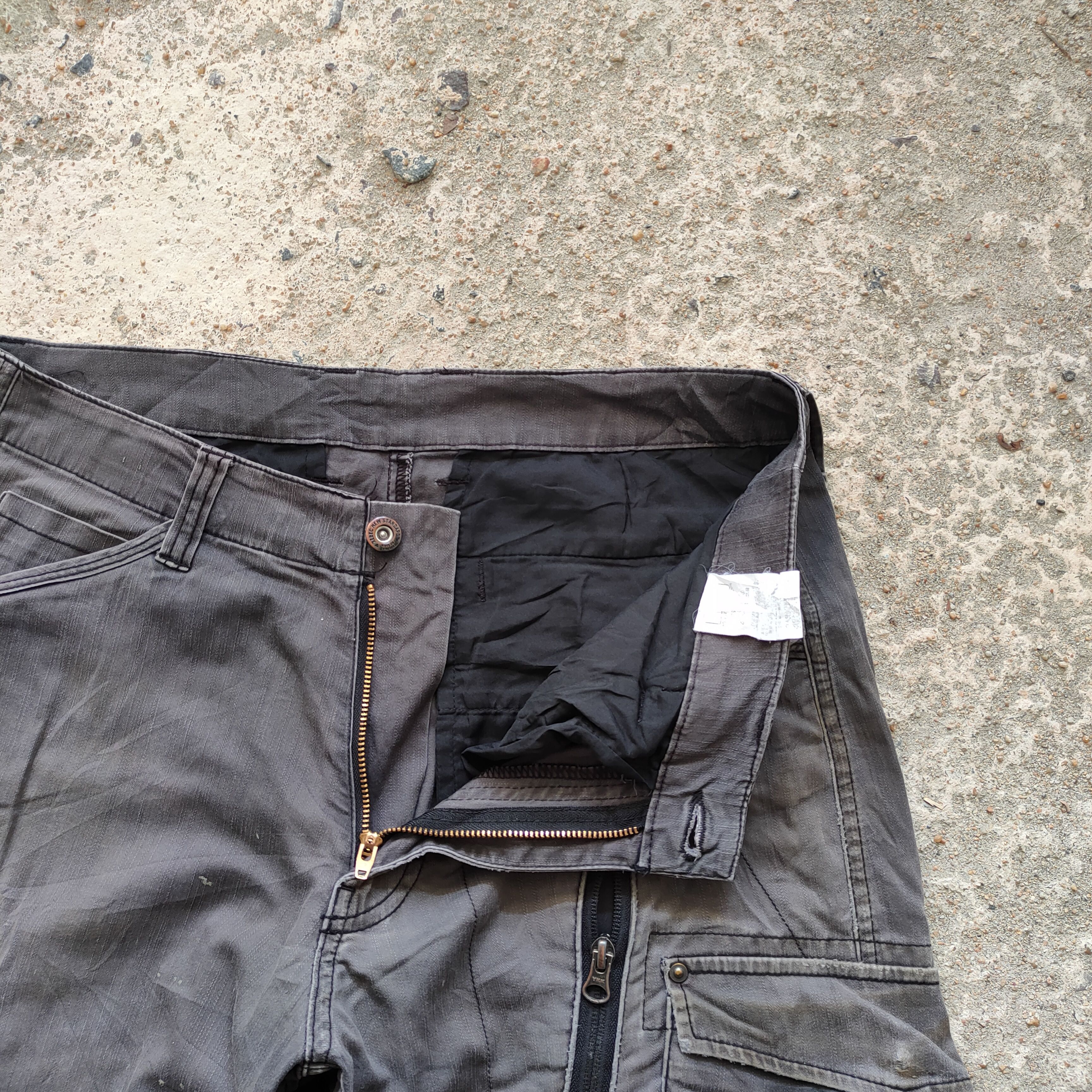 Japanese Brand × Vintage VINTAGE GENBA FADED DISTRESSED CARGO PANTS Size US 32 / EU 48 - 7 Thumbnail
