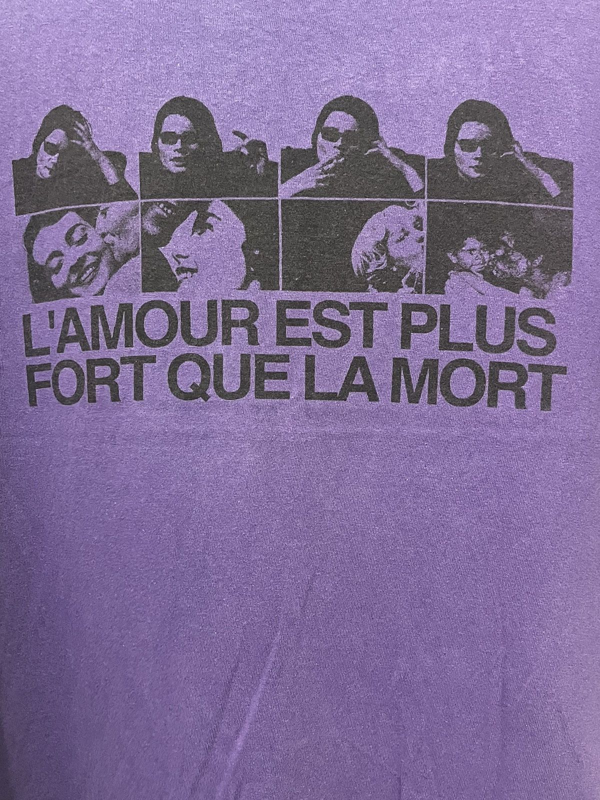 Vintage Vintage 90’s Love Is Stranger Than Death Movie Tee Size US L / EU 52-54 / 3 - 2 Thumbnail