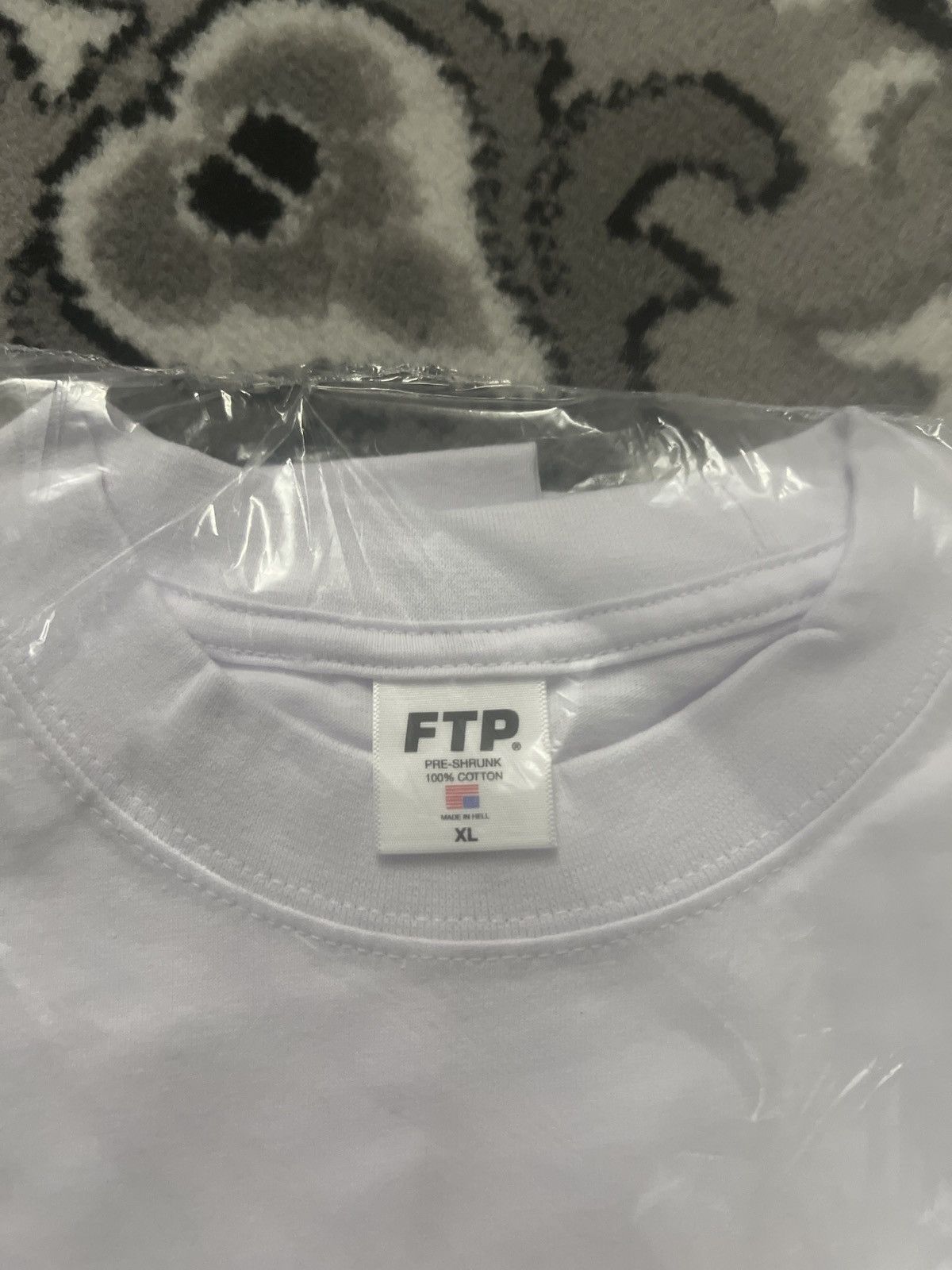 Fuck The Population FTP sticker tee Size US XL / EU 56 / 4 - 2 Thumbnail