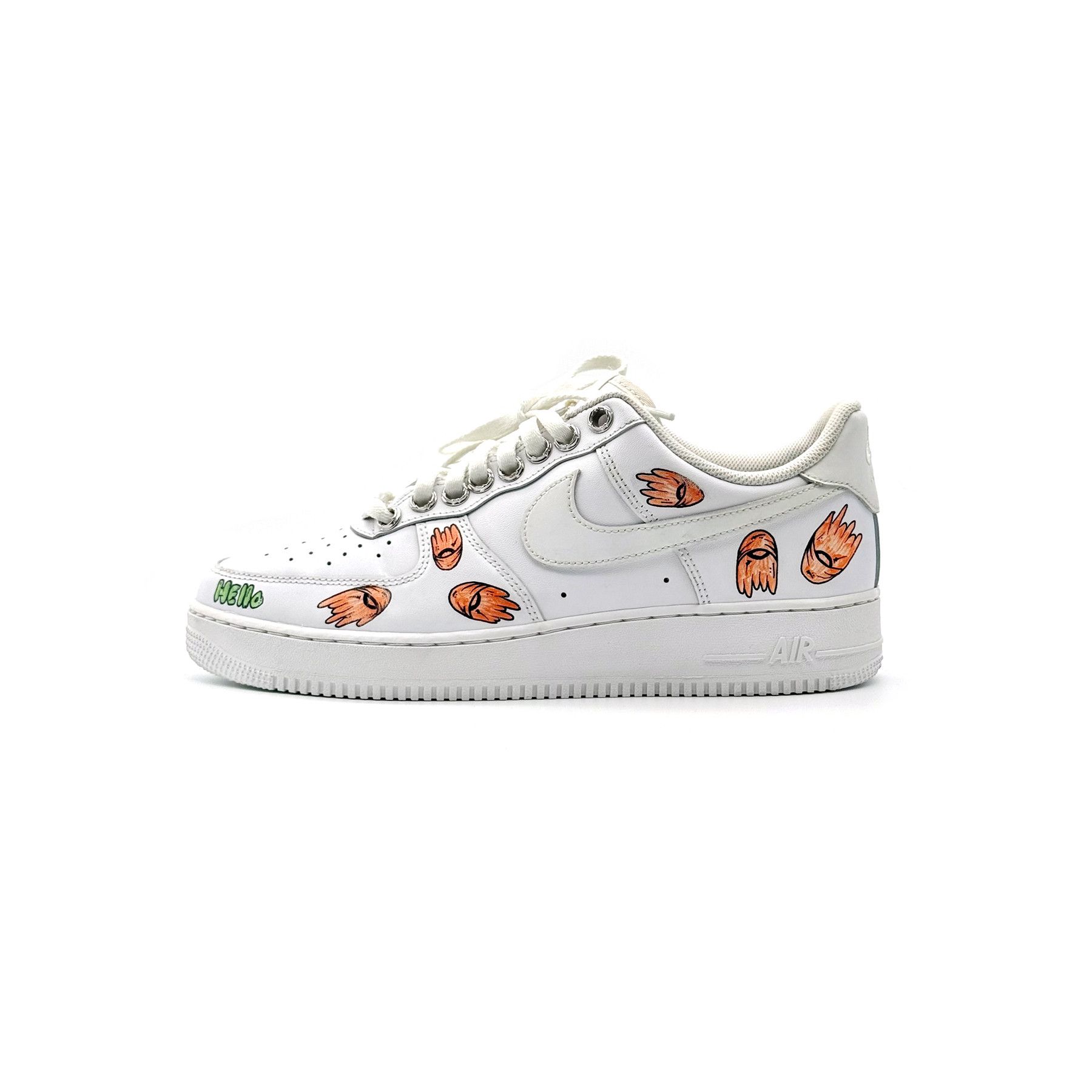 Chrome Hearts Chrome Hearts Air Force 1 Matty Boy White Sneakers Size US 12 / EU 45 - 1 Thumbnail