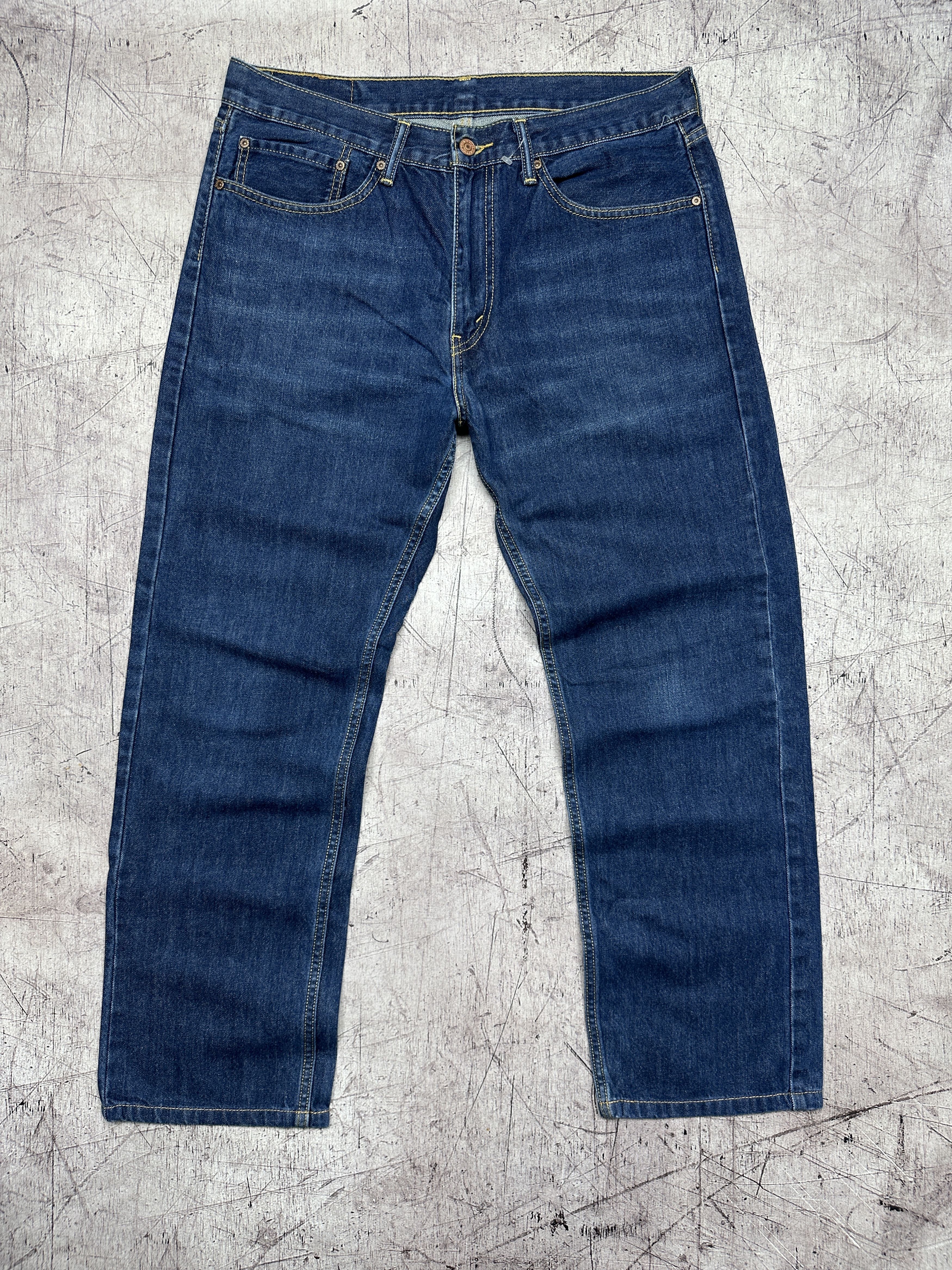Levi's Levi's 505 Mens Denim Pants Jeans Size 34 x 32 Size US 34 / EU 50 - 7 Thumbnail